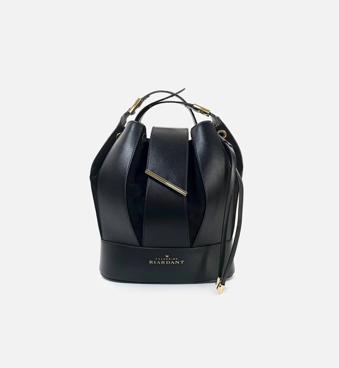 SALOMEA BUCKET BAG - BLACK