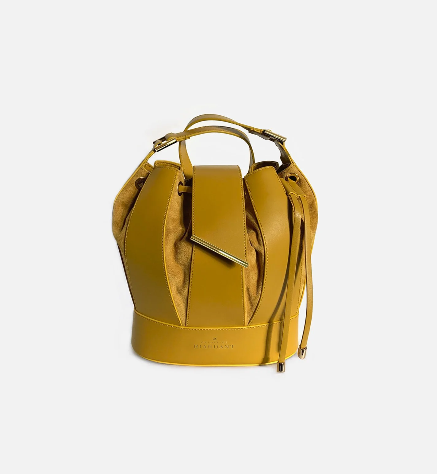 SALOMEA BUCKET BAG - SAFRAN
