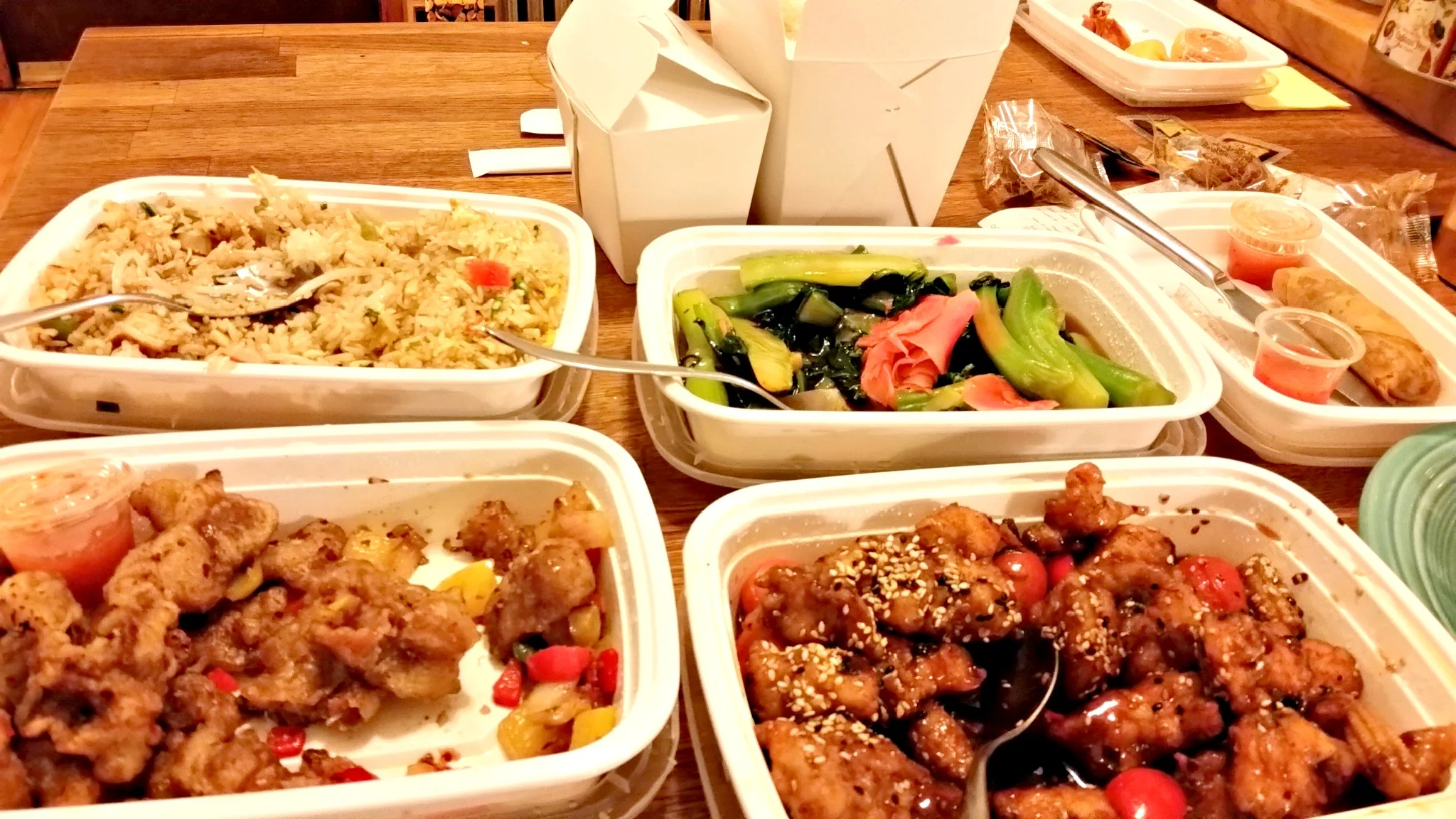 Chinese take-out ...
