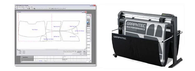 Precise Computer Cut ensures a perferct pattern every time. Eliminates scratches and uneven cuts on your vehicle. 