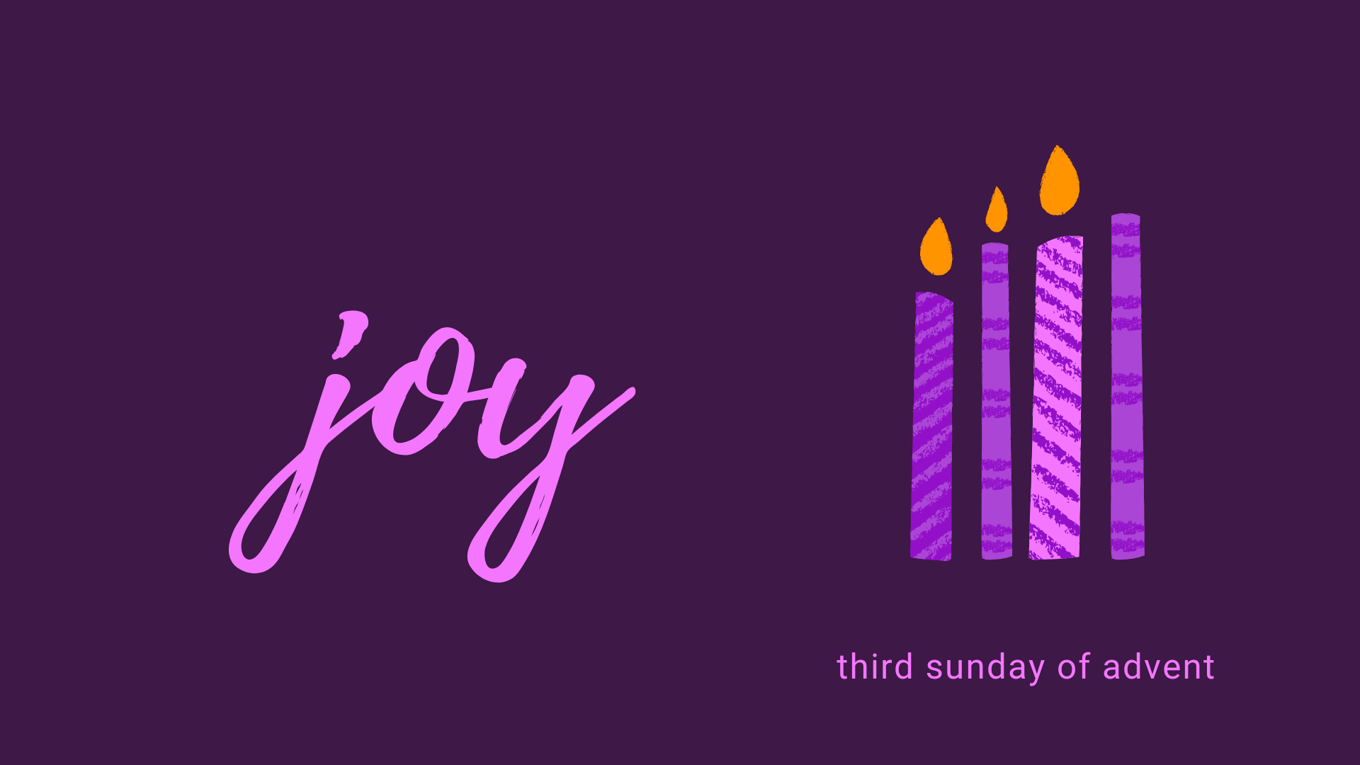 Third Sunday of Advent