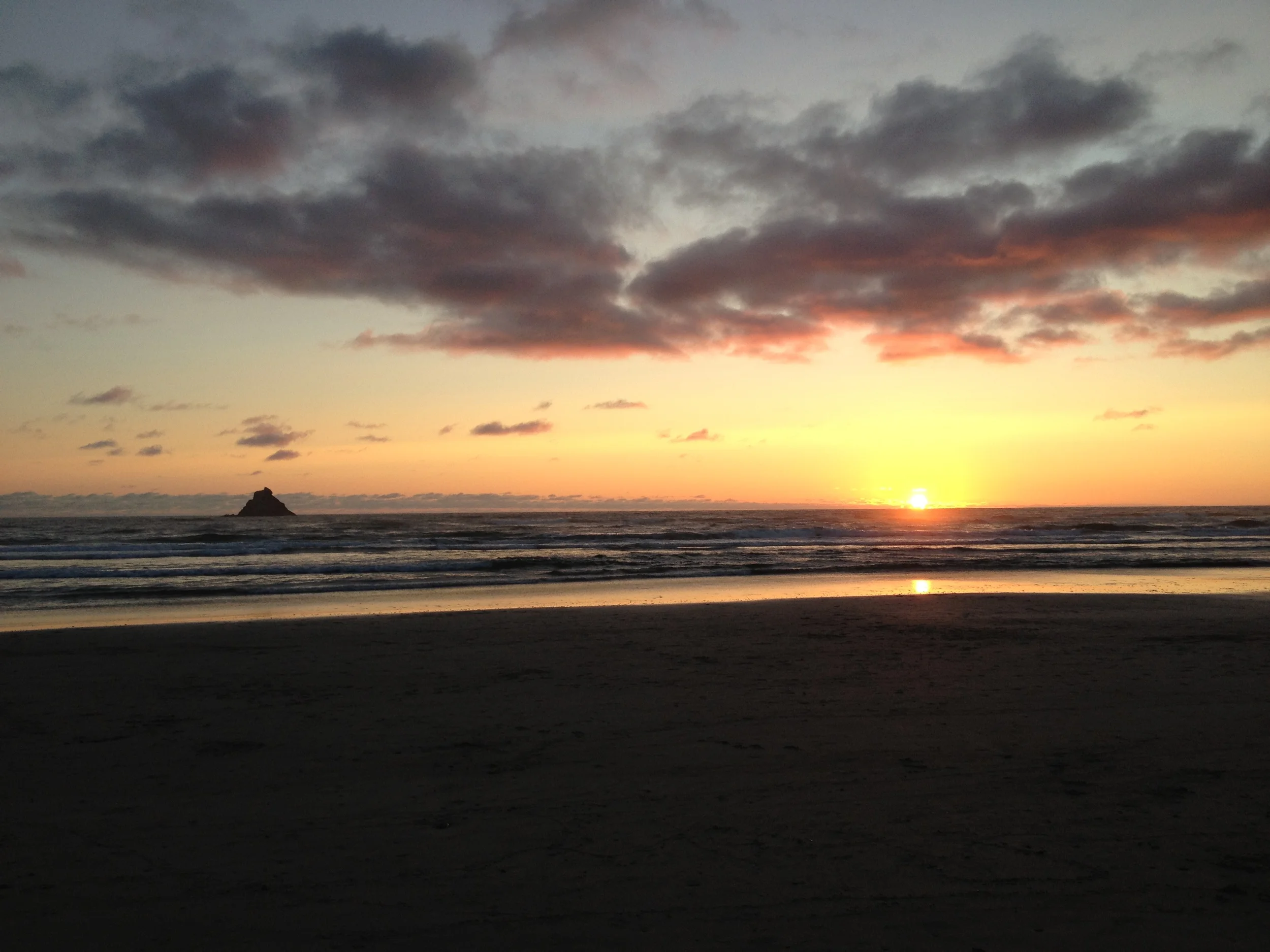 Our favorite July 4th spot, Arch Cape, Oregon