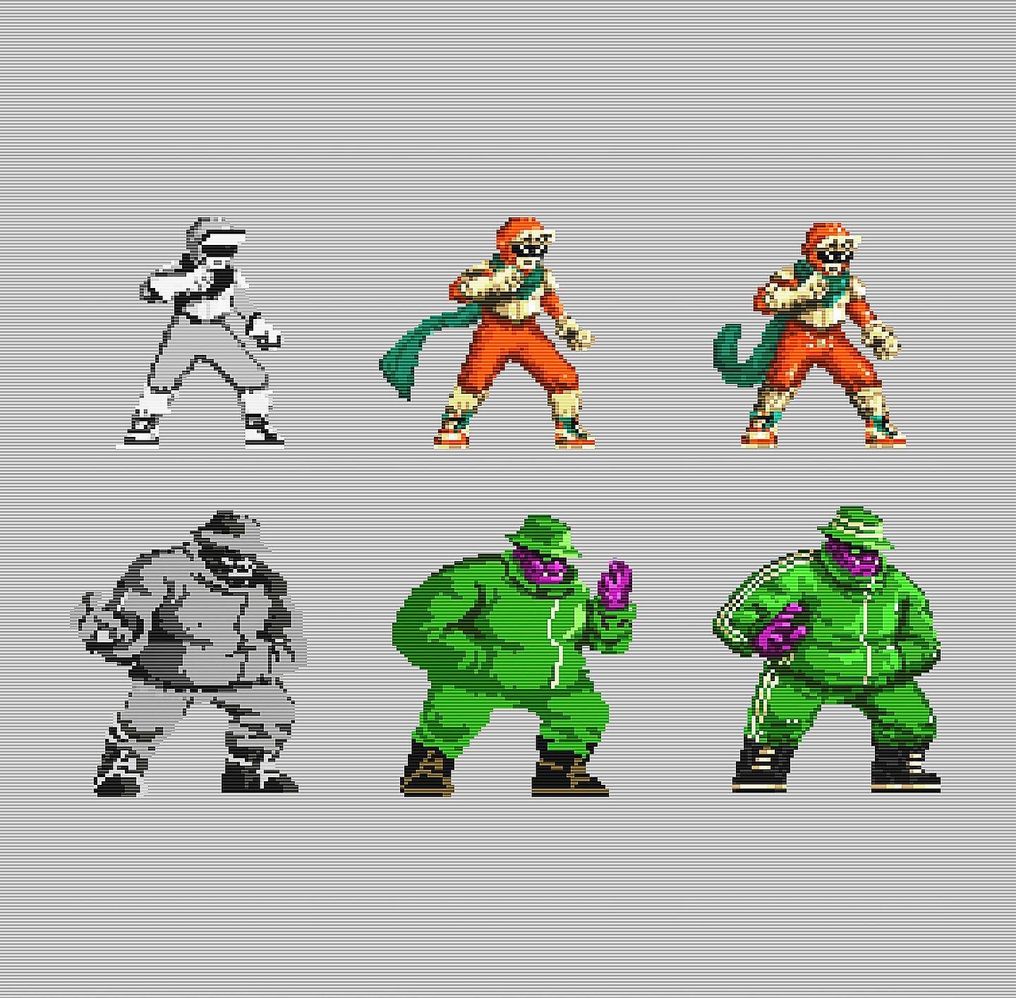 A closer look at the process of sprite making the Hero sprites! 🕹
#madnessandco #insertcoin #staymad