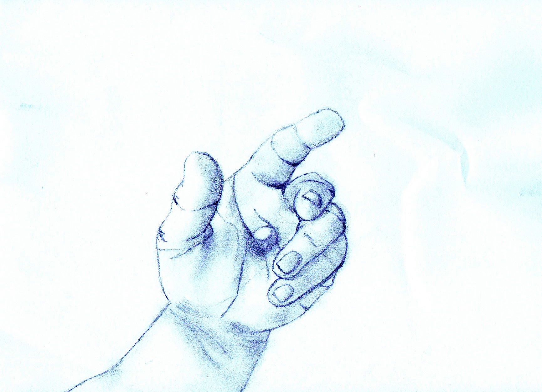 His Hand