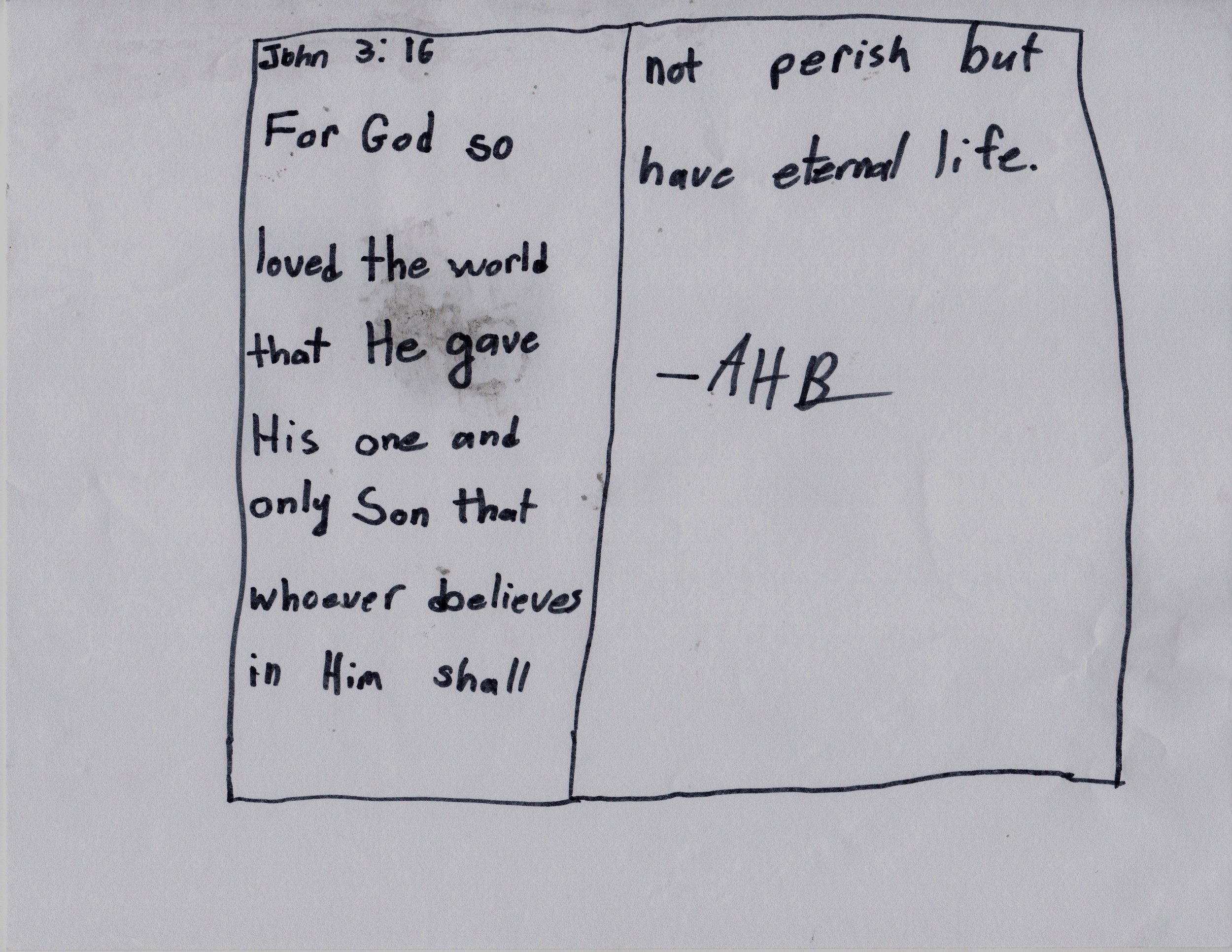 John 3:16