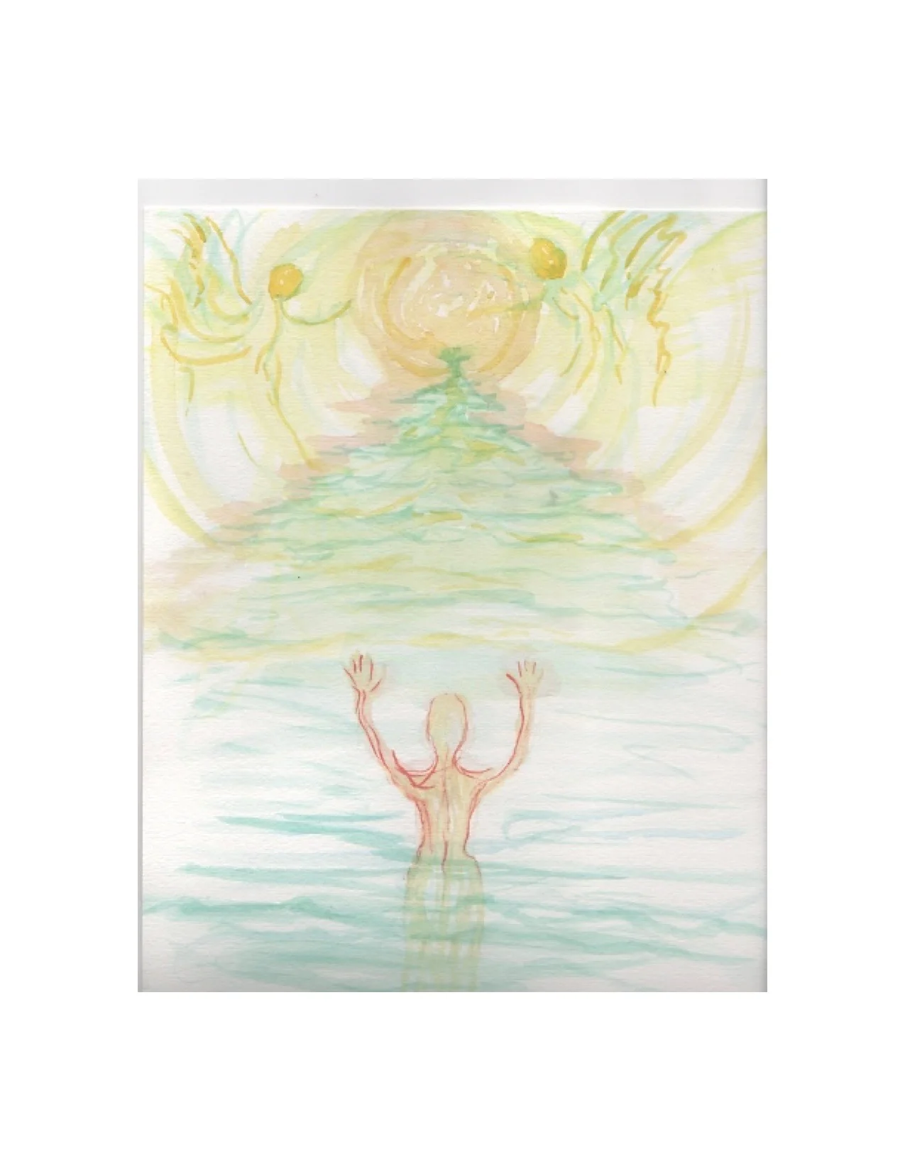 Angels Accompany Us Over The River