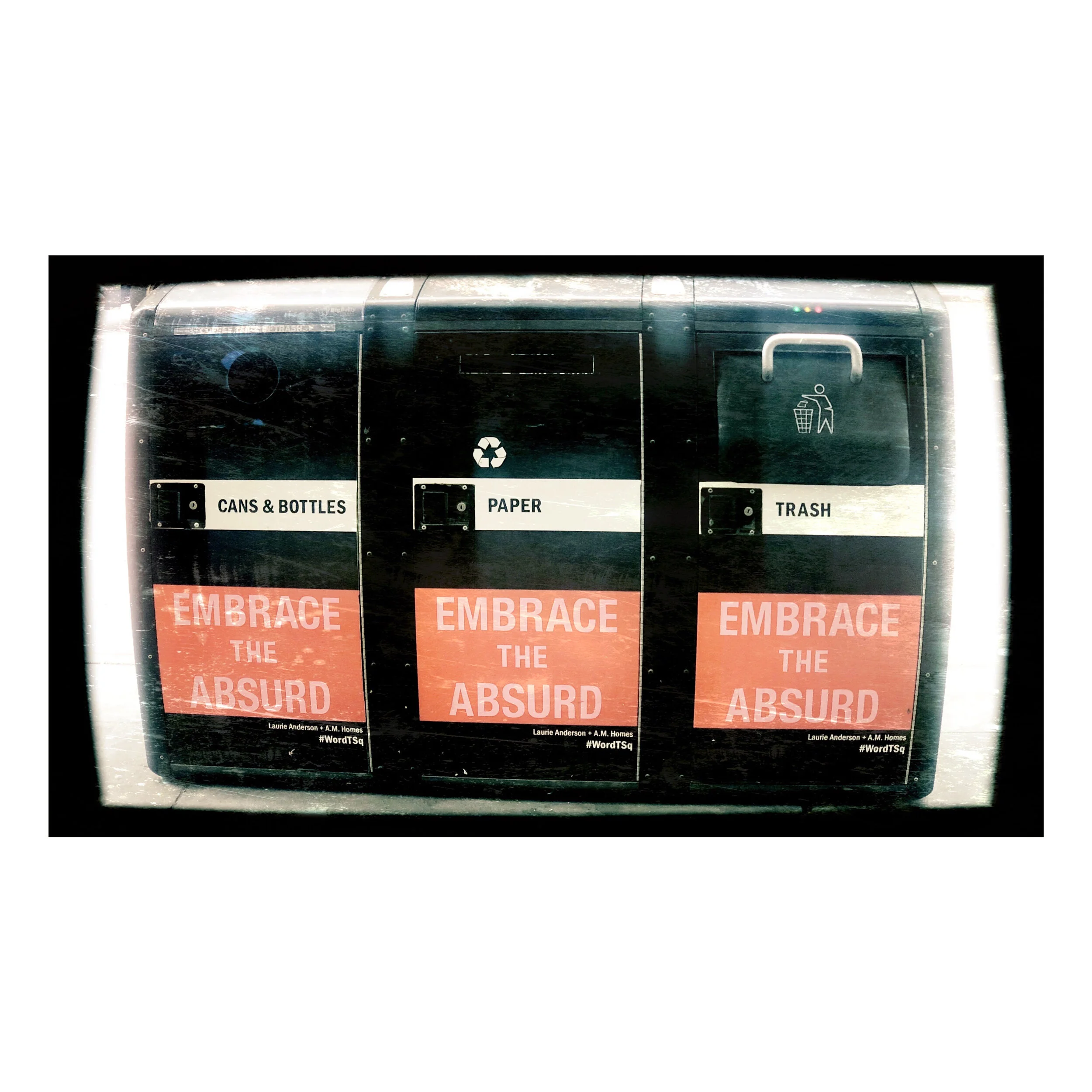 "embrace the absurd"