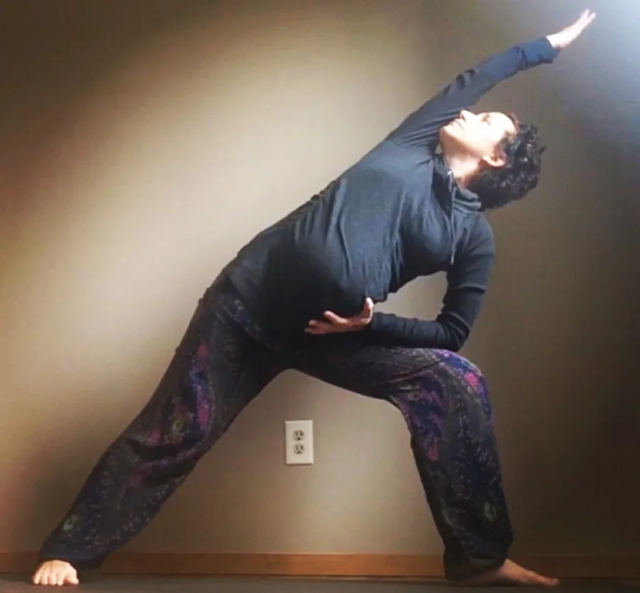 A simple 15 minute yoga class