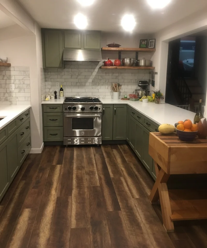 Kitchen repairs, the finale. 