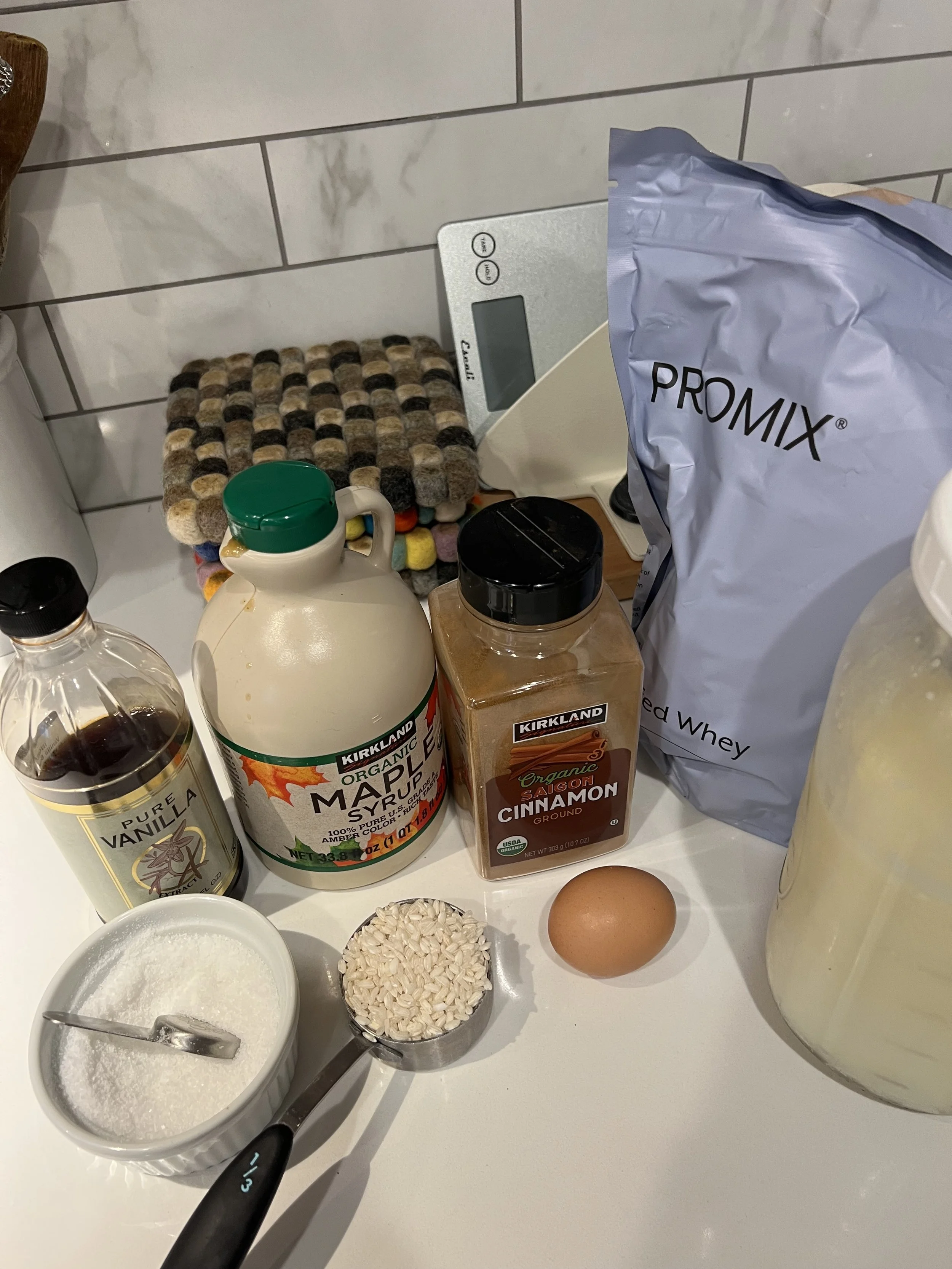 Higher Protein Rice Pudding