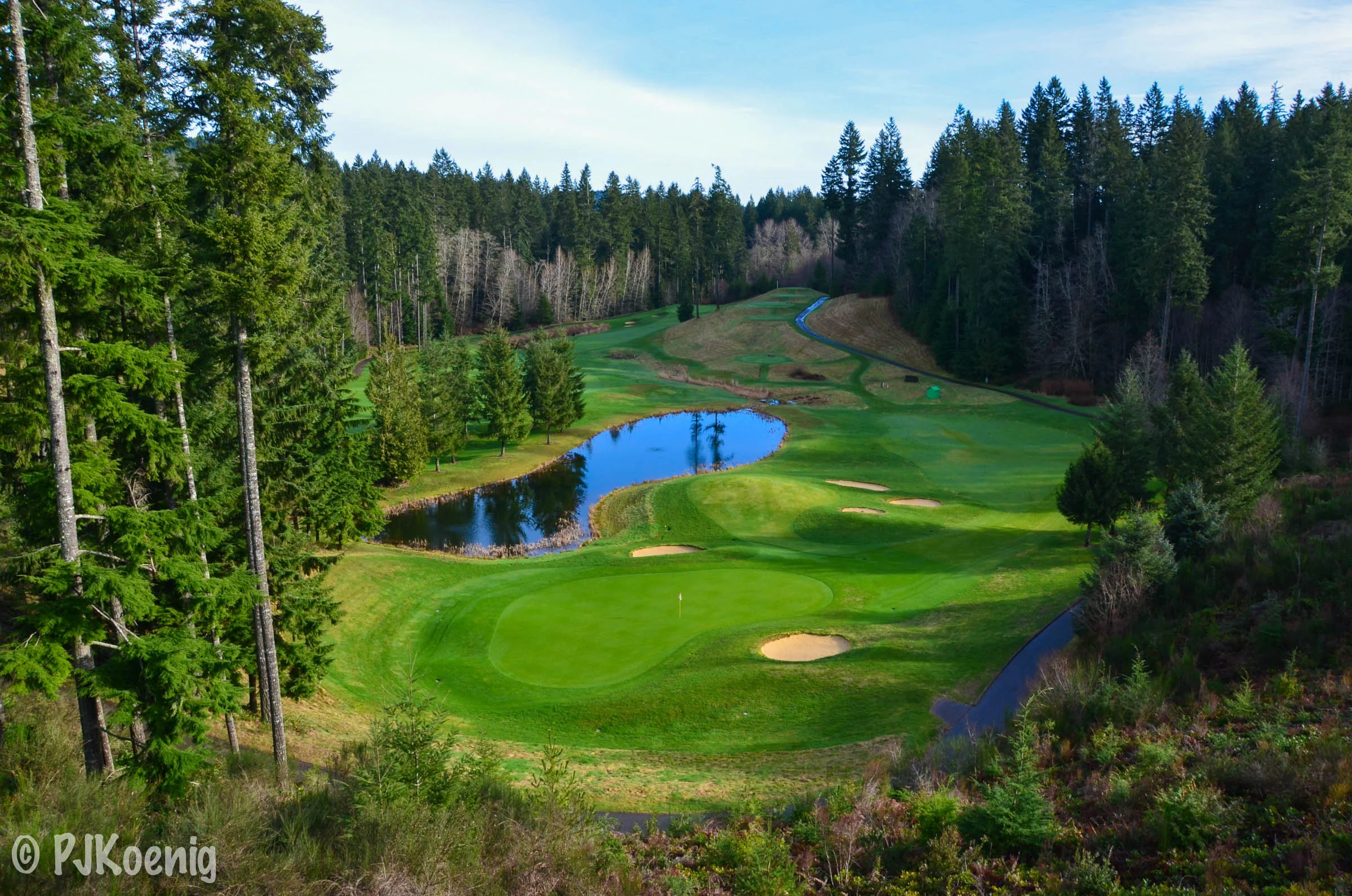 Gold Mountain Golf Club -  PJKoenig Golf Photography
