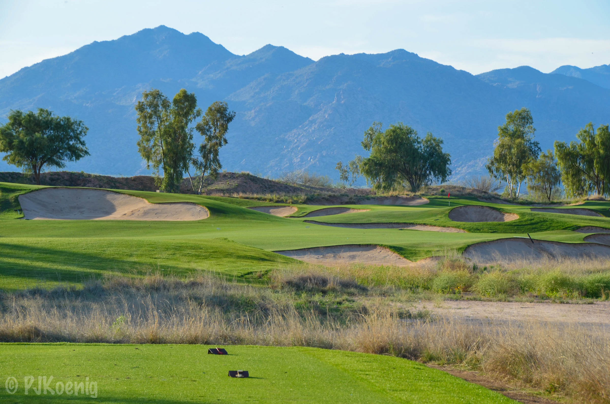 The 14th at Southern Dunes in Maricopa, AZ, a great short par 4.