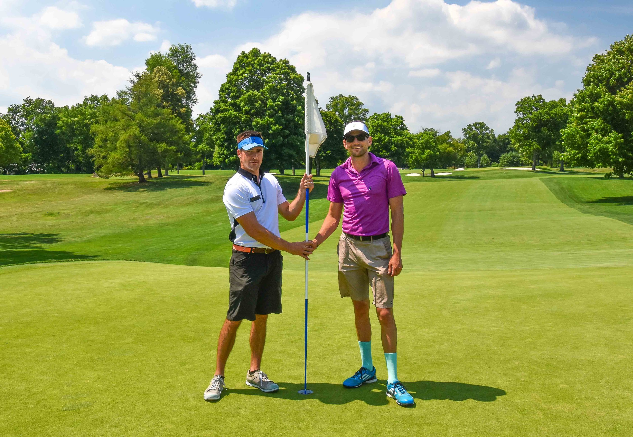 The wiping layers on the polos are incorporated into the side panels on the shirt. From San Francisco to New York: The competition shirt was an obvious fit for a day of 36 at Winged Foot.