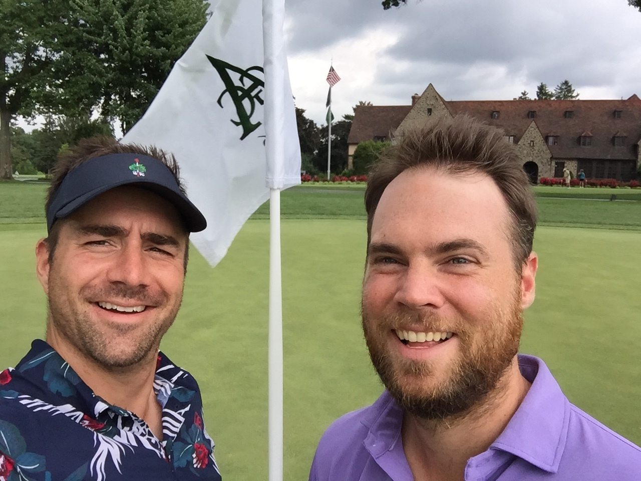 Sean Ogle and I finish up an epic golf trip at Aronomink in PA. Sean has even declared the Maide golf pants to be the "Best in the world." Check out his review here ..