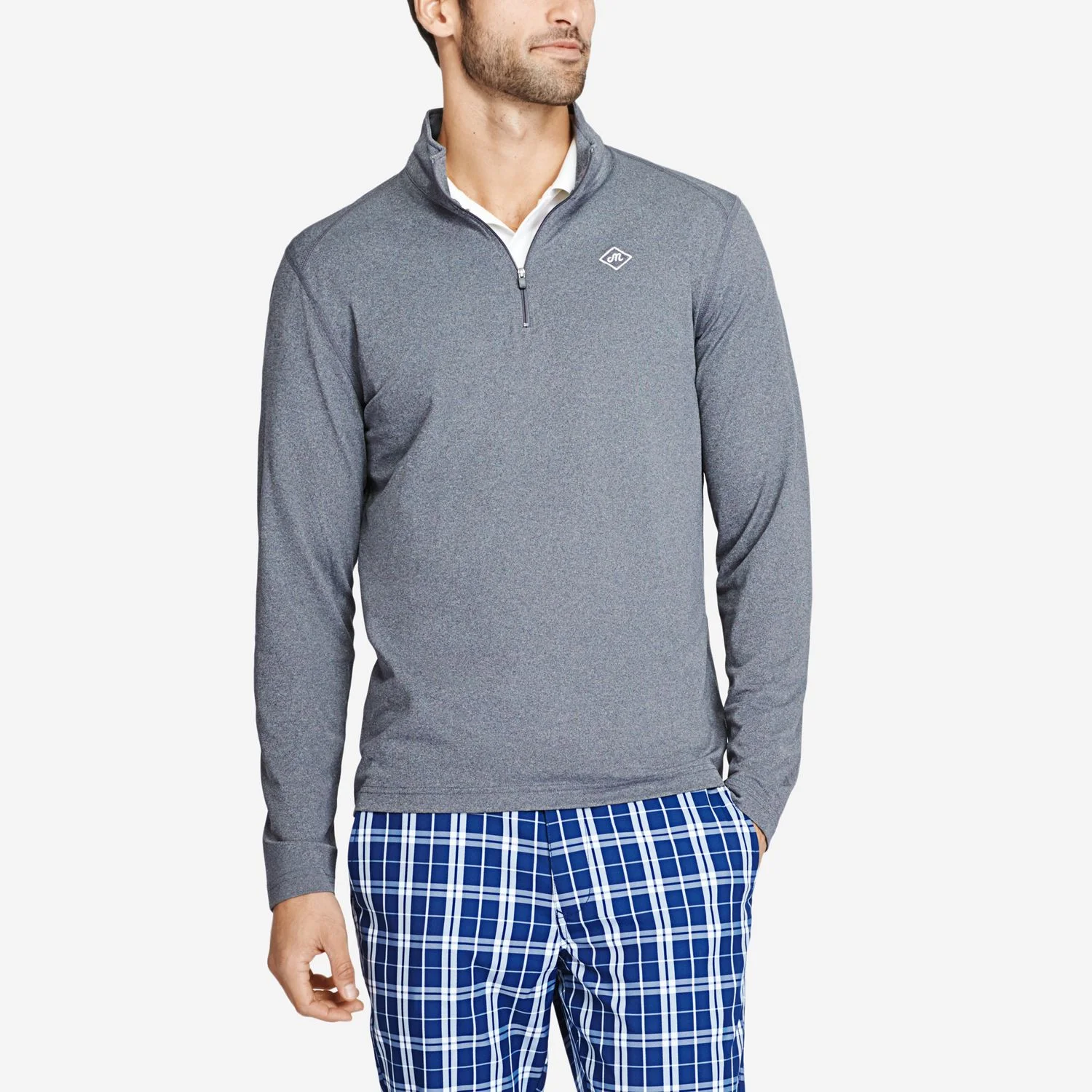 The Flatiron Half=Zip and the Highland Golf Pant deliver the one two punch.