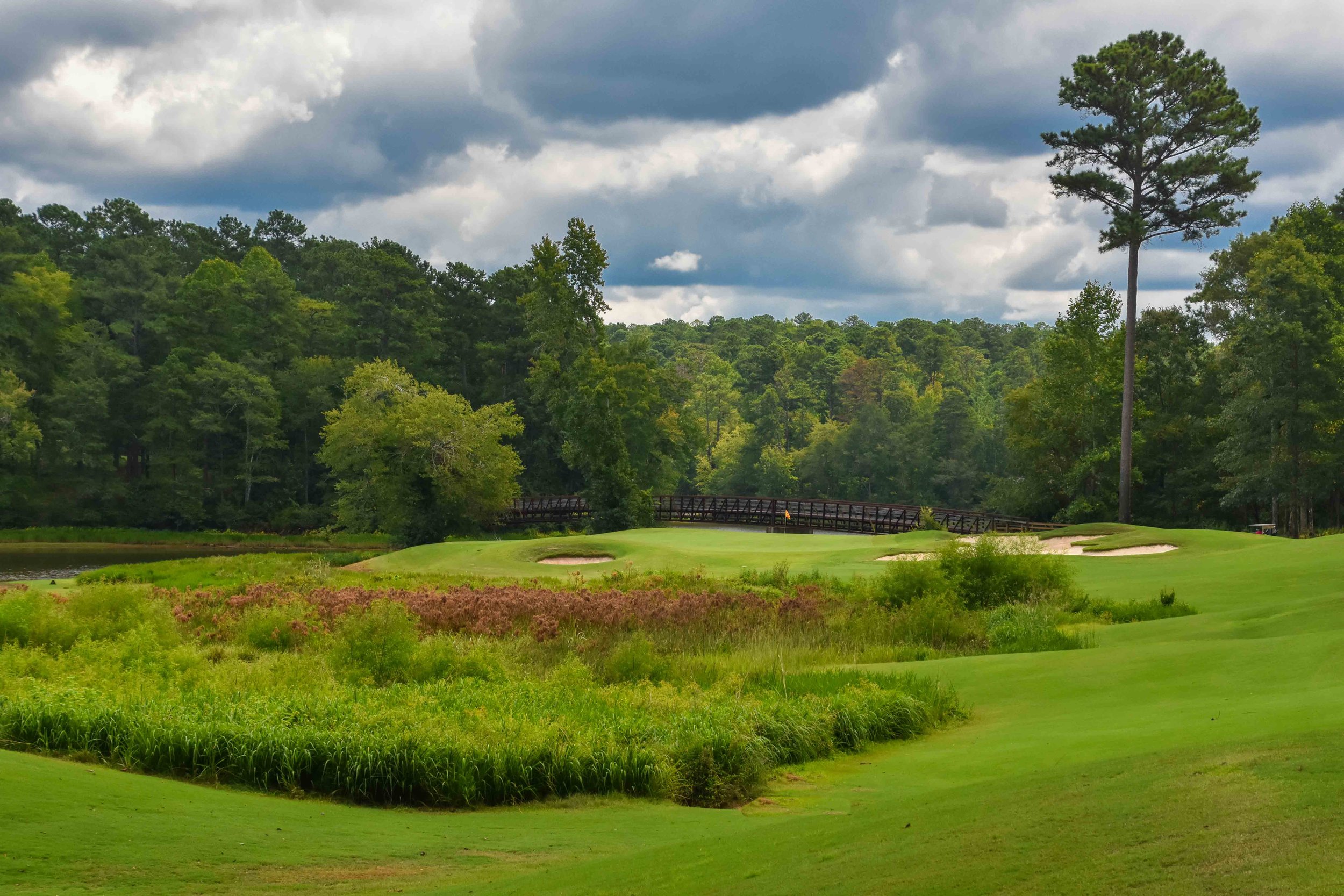 I would card one of my better rounds of 2016 at Grand National's Lake Course with a 72.