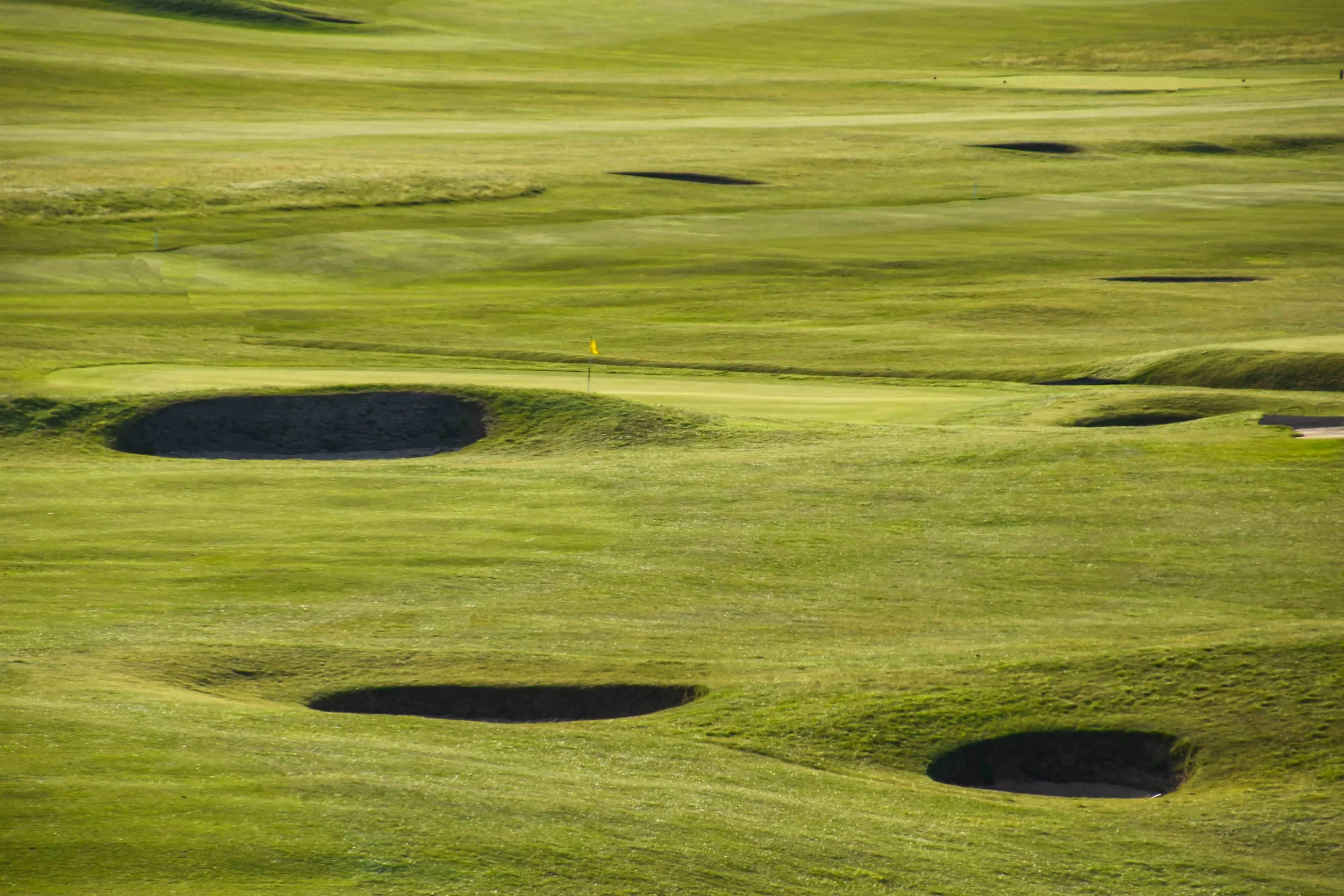 The view from the 1st hole at Crail's Balcomie Course.