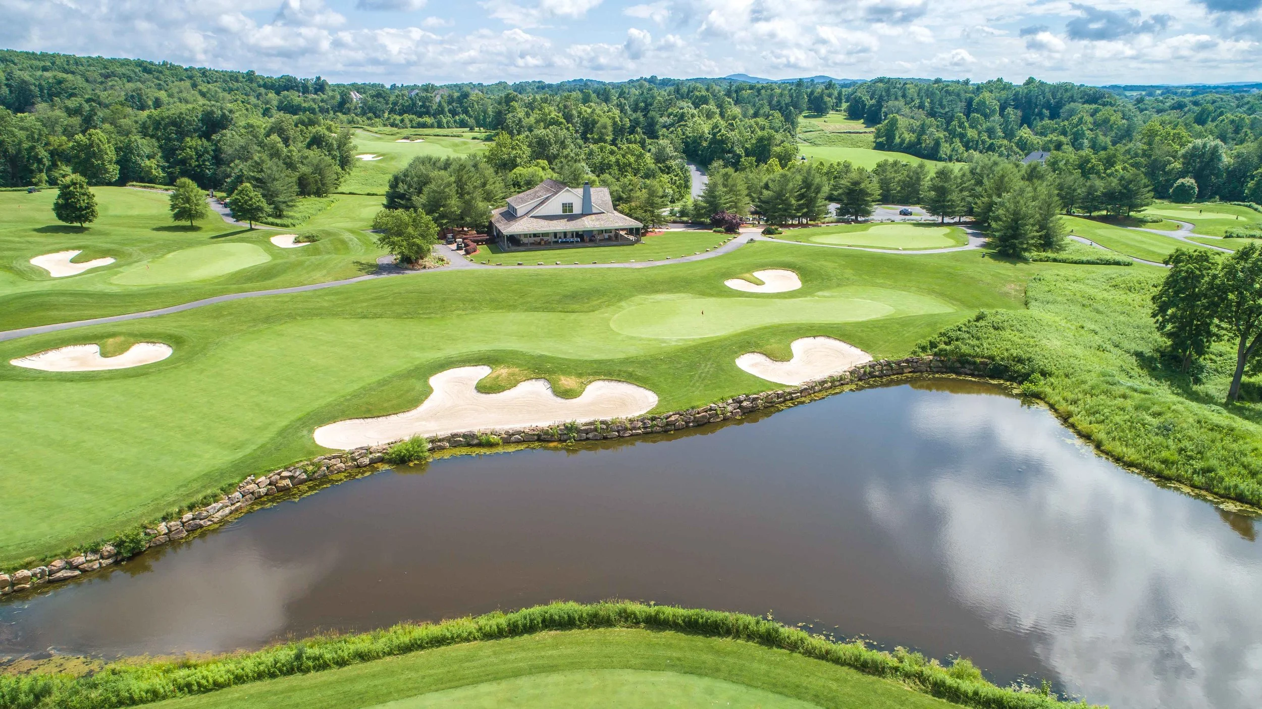 The finish hole at Whiskey Creek