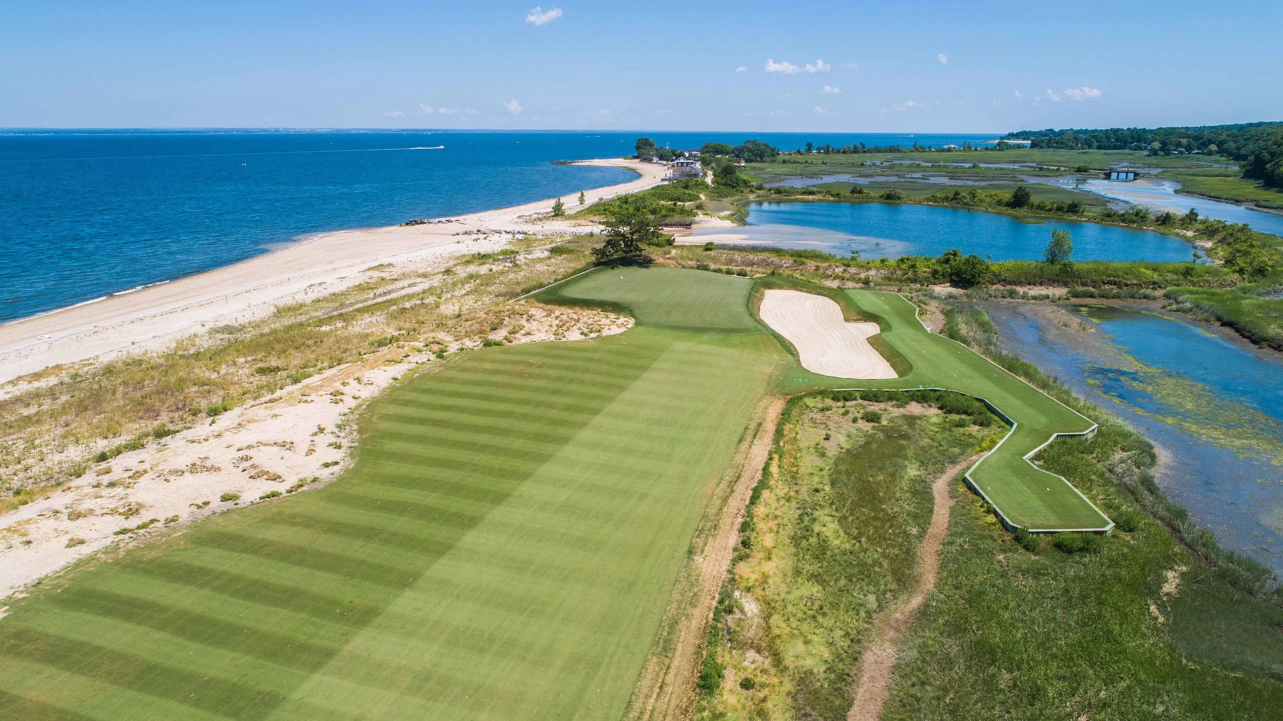 The 10th hole at The Creek is a short par 4 and a big time favorite.