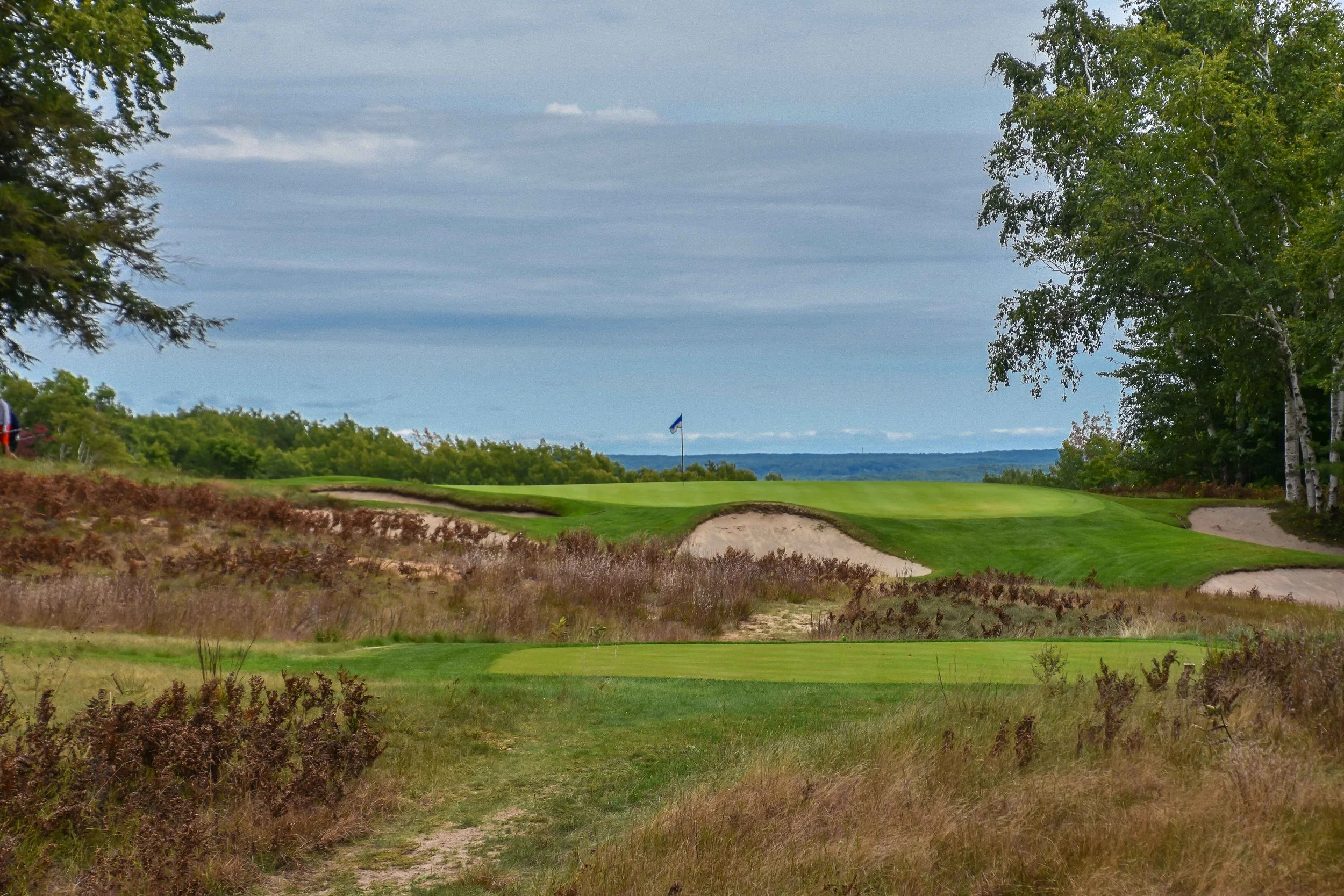 The par 3 14th hole.