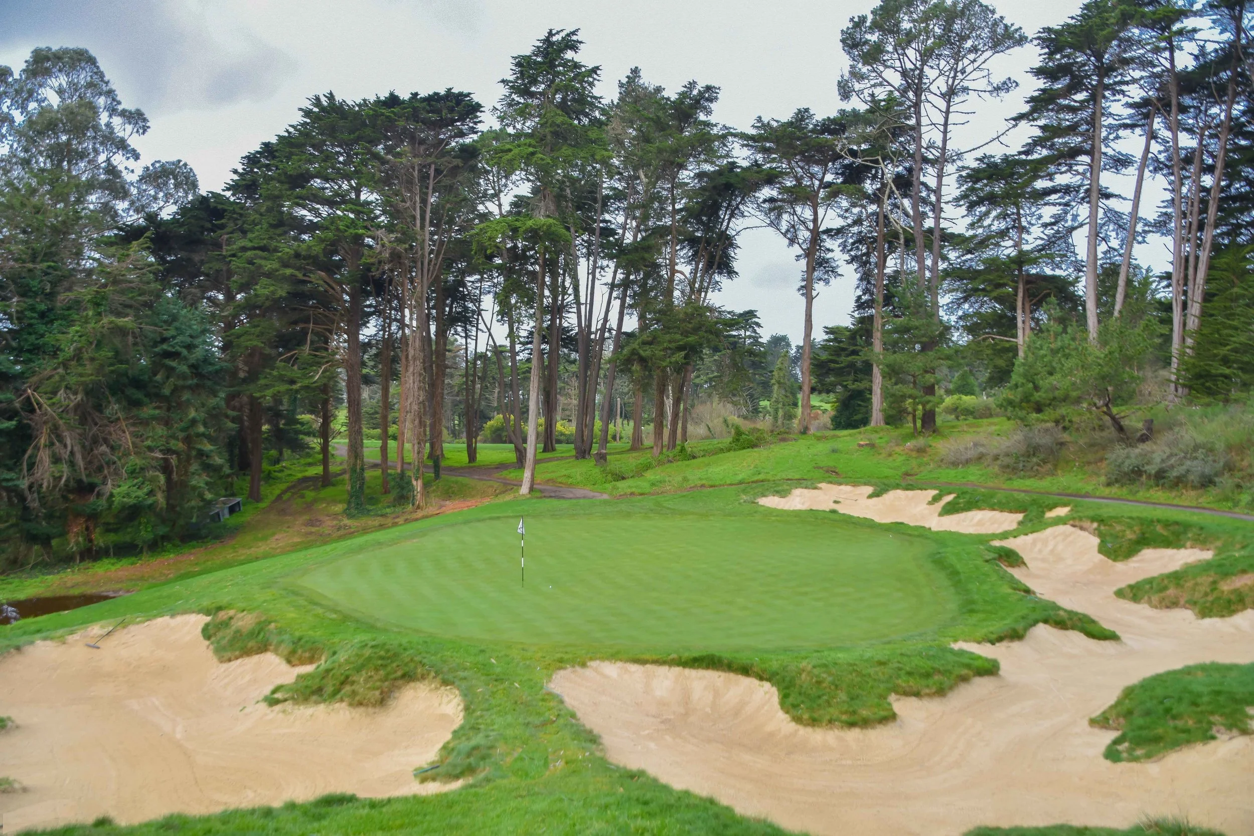 The 4th hole at Presidio was the scene of another close attempt on the RGV Tour ace hunt.