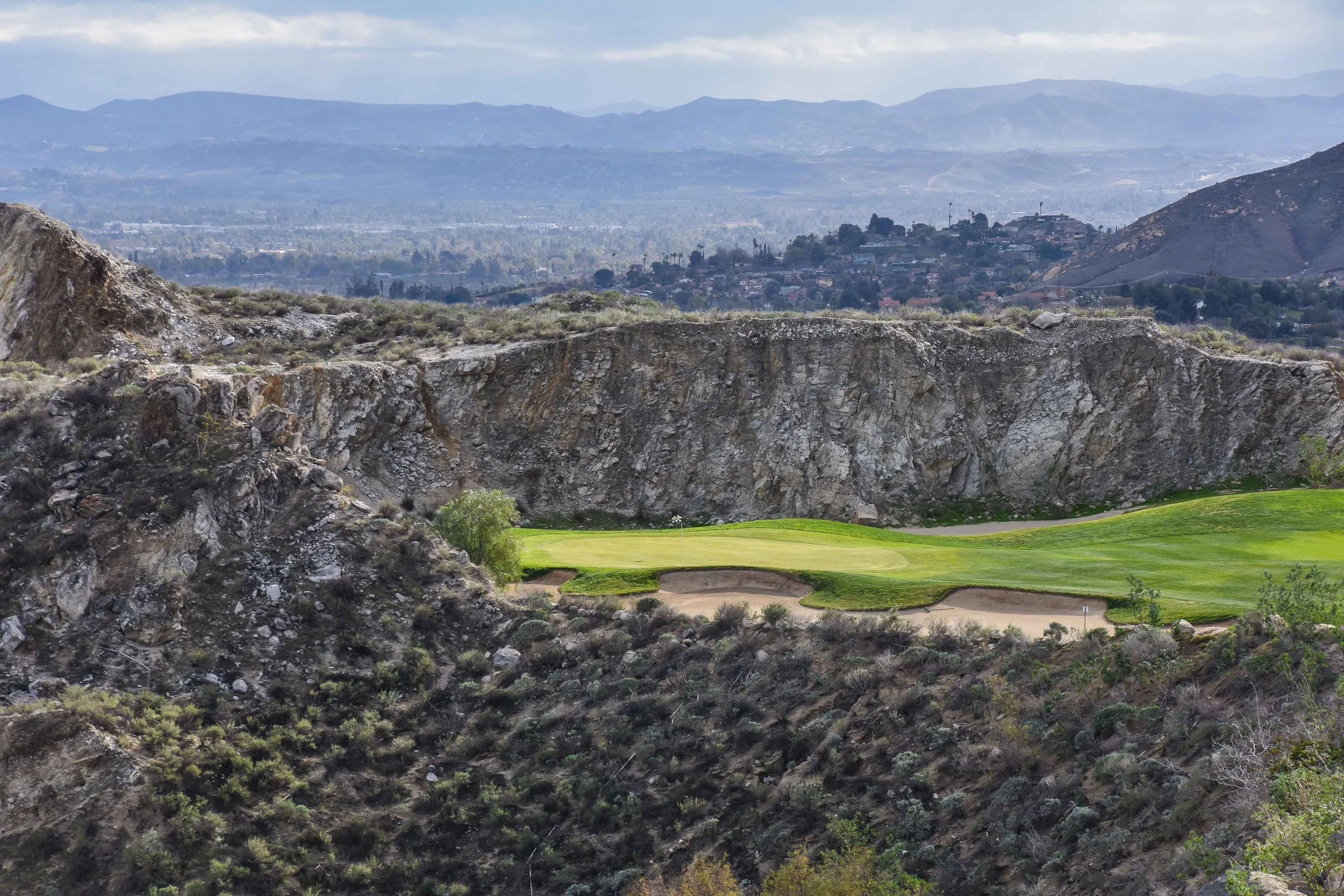 The short 4th at Oak Quarry is drivable when it plays downwind.
