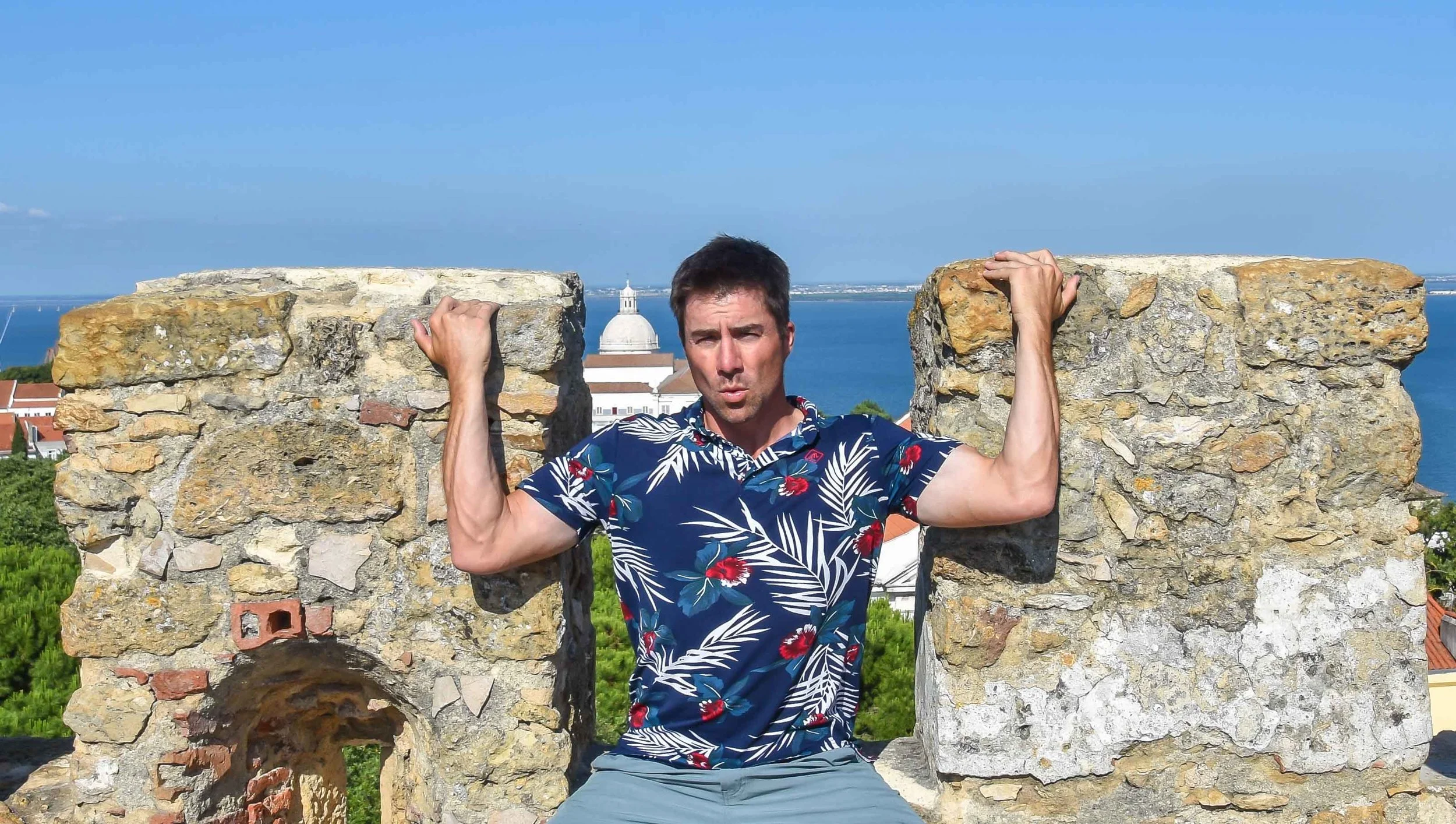 Never miss an opportunity to male model.