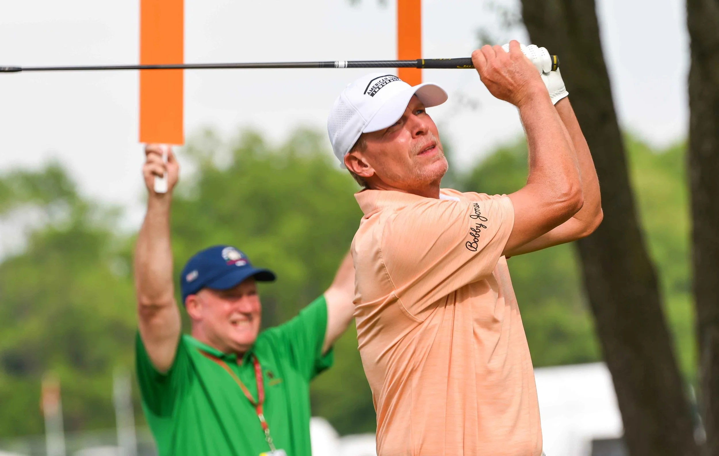 This volunteer is concerned, Steve Stricker is not.