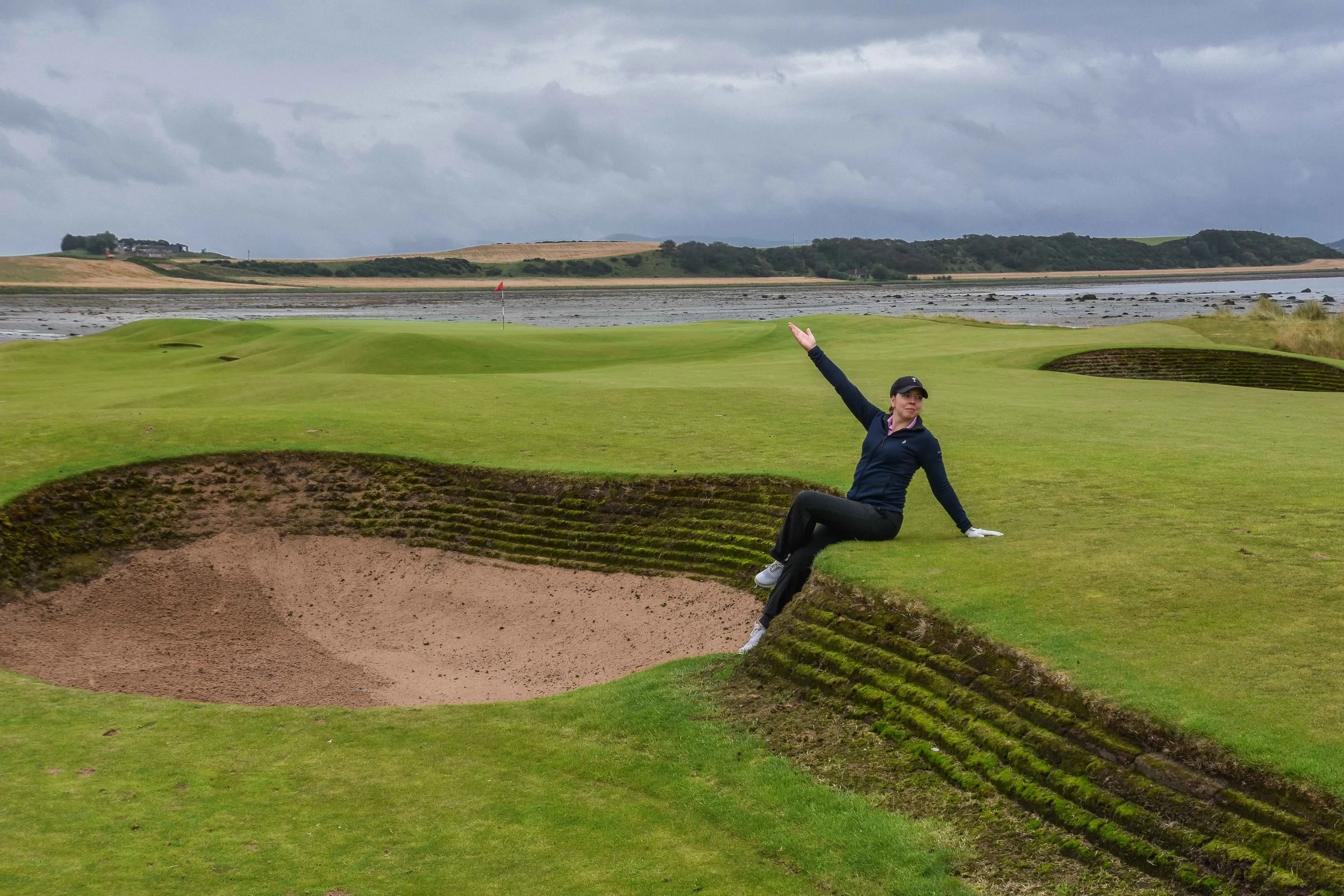 Rachael continues the bunker modeling.