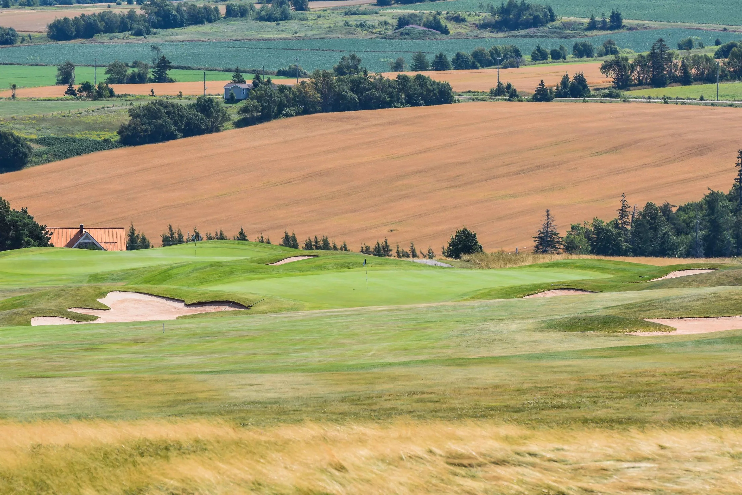 The 2nd hole at Glasgow Hills Golf Club