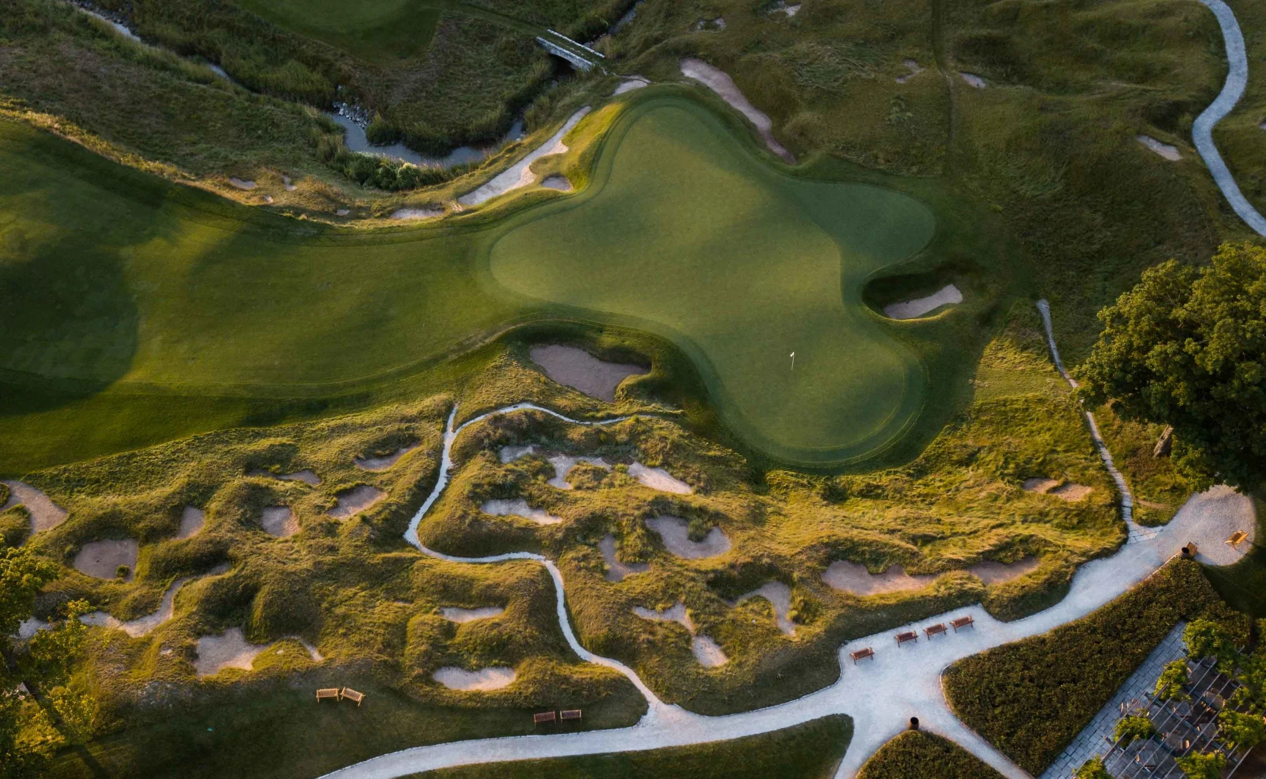 The 18th hole and the scene of Jason Day’s first major championship victory at the 2015 PGA..