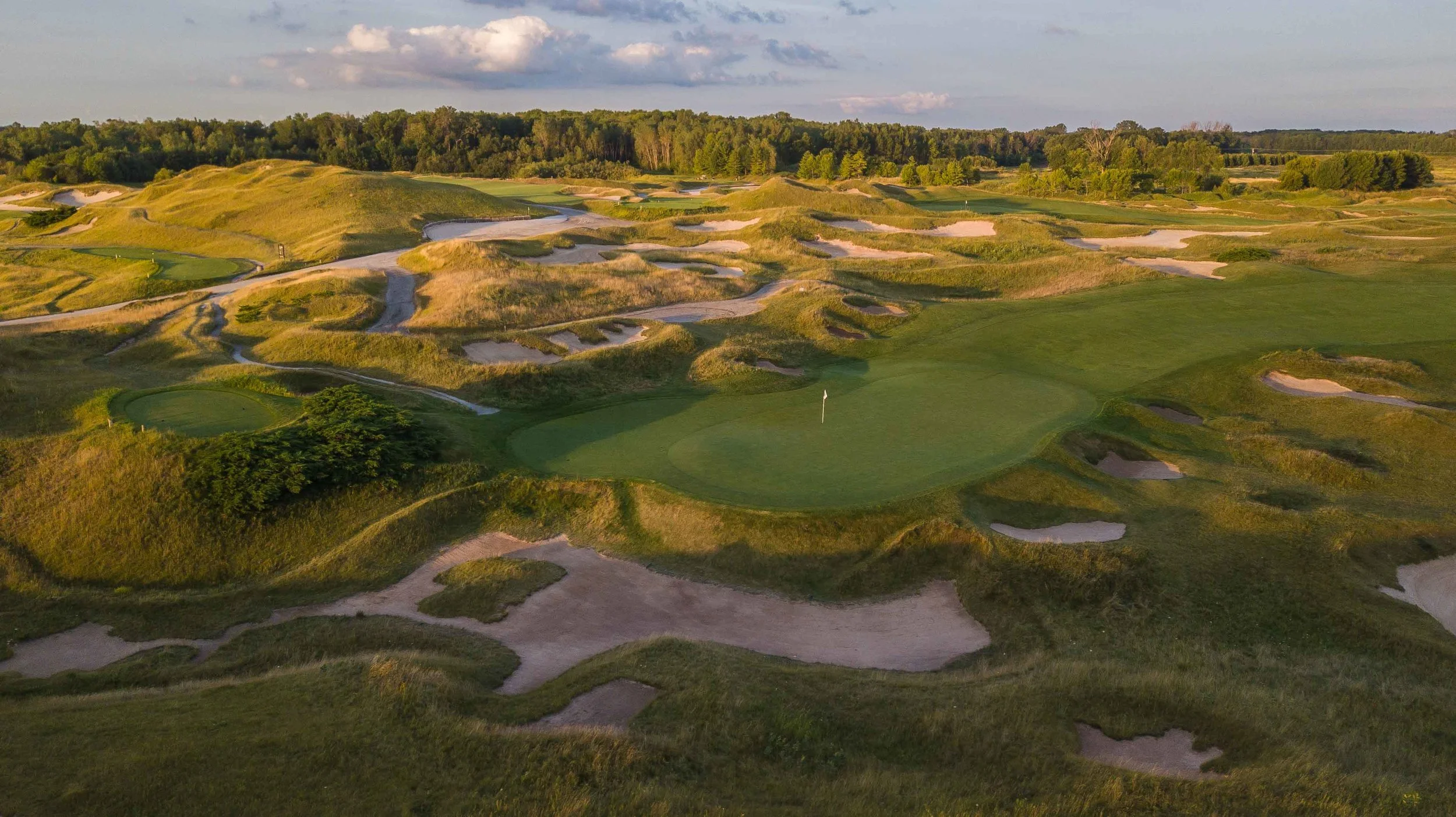The opening hole at Whistling Straits.