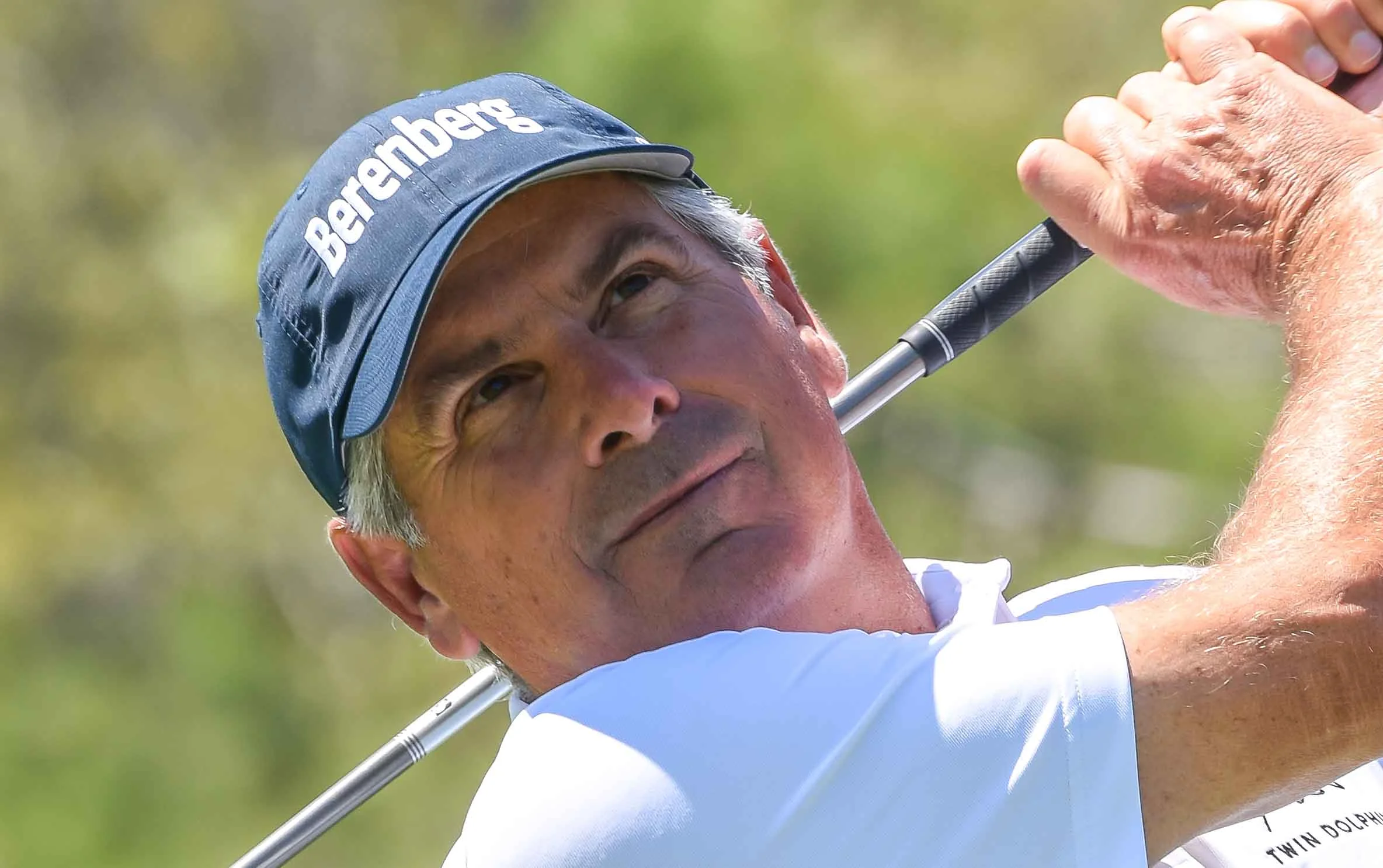 There is always time to admire a well struck golf shot.