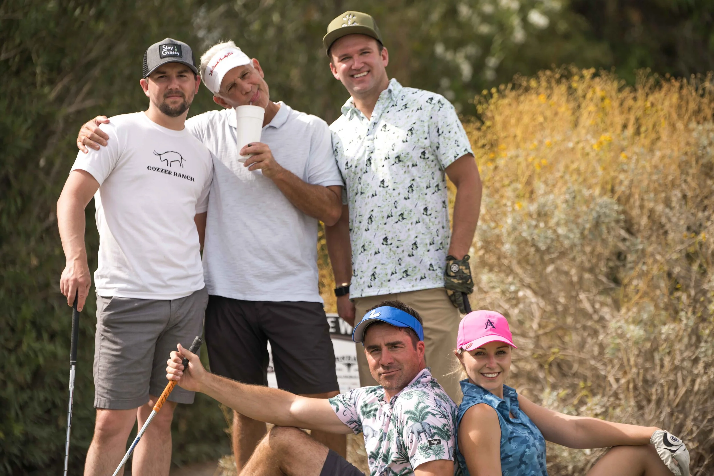 The crowd for the notorious 10 footer to make the cut consisted entirely of this rowdy crew.