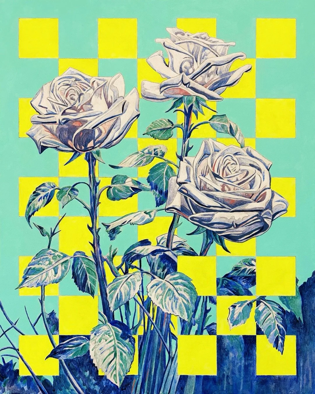 Del Mar
2026
Graphite and fluorescent acrylic on canvas
24 x 30 x 1.5 inches
.
available at covetartgallery.com
.
#artist #artistsoninstagram #painting