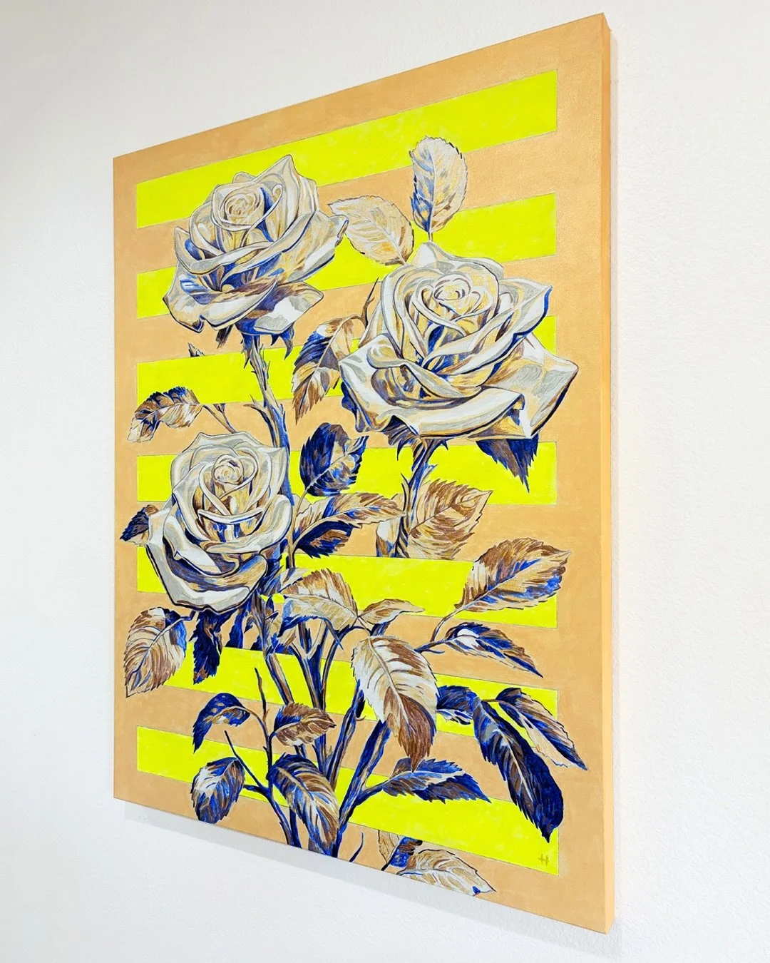 Desert Rose
2026
Graphite, fluorescent acrylic and metallic acrylic on canvas
30 x 40 x 1.5 inches
.
#art #artistsoninstagram #painting