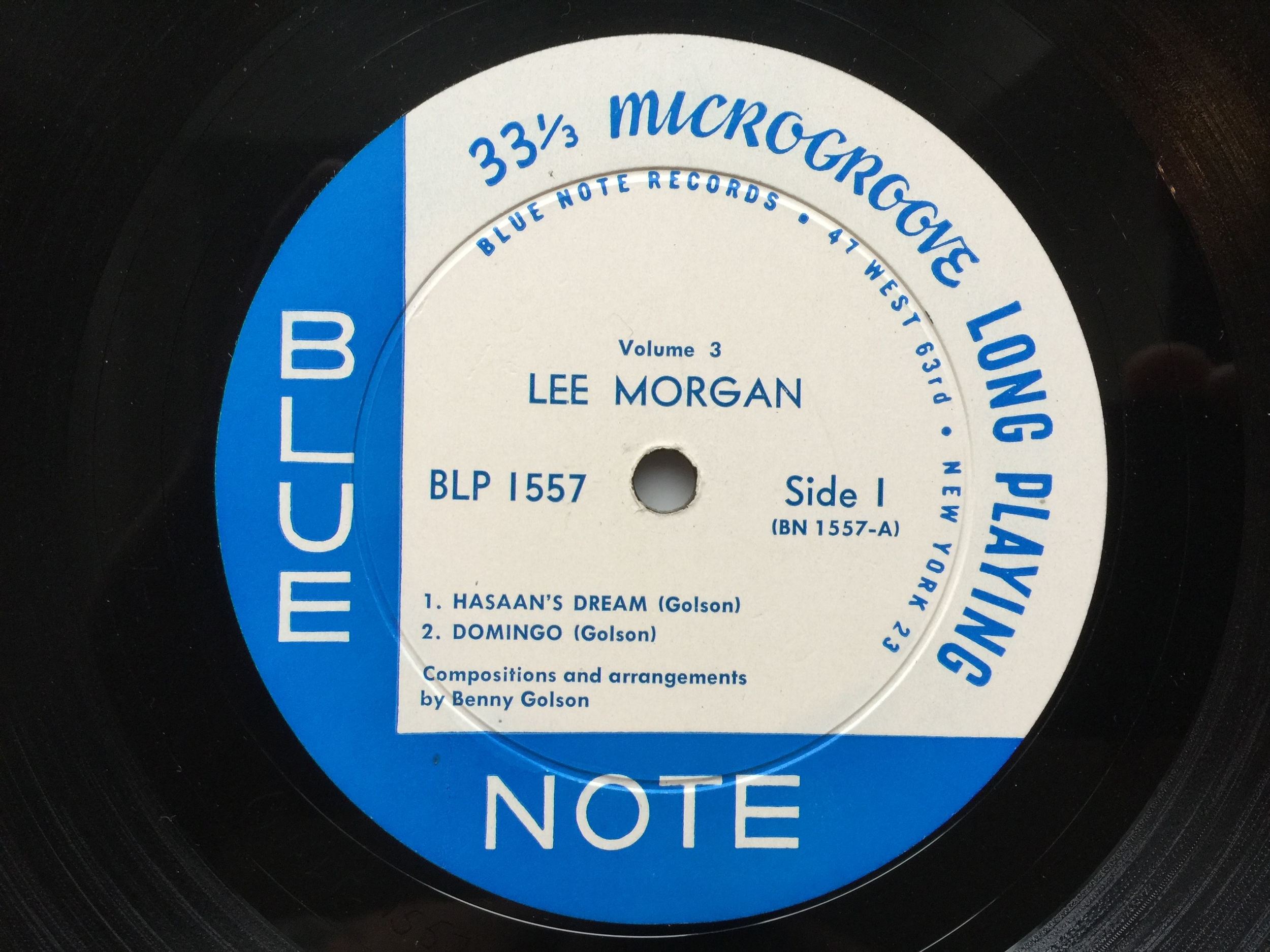 Lee Morgan Vol. 3 on Blue Note 1557 — FW Rare Jazz Vinyl Collector