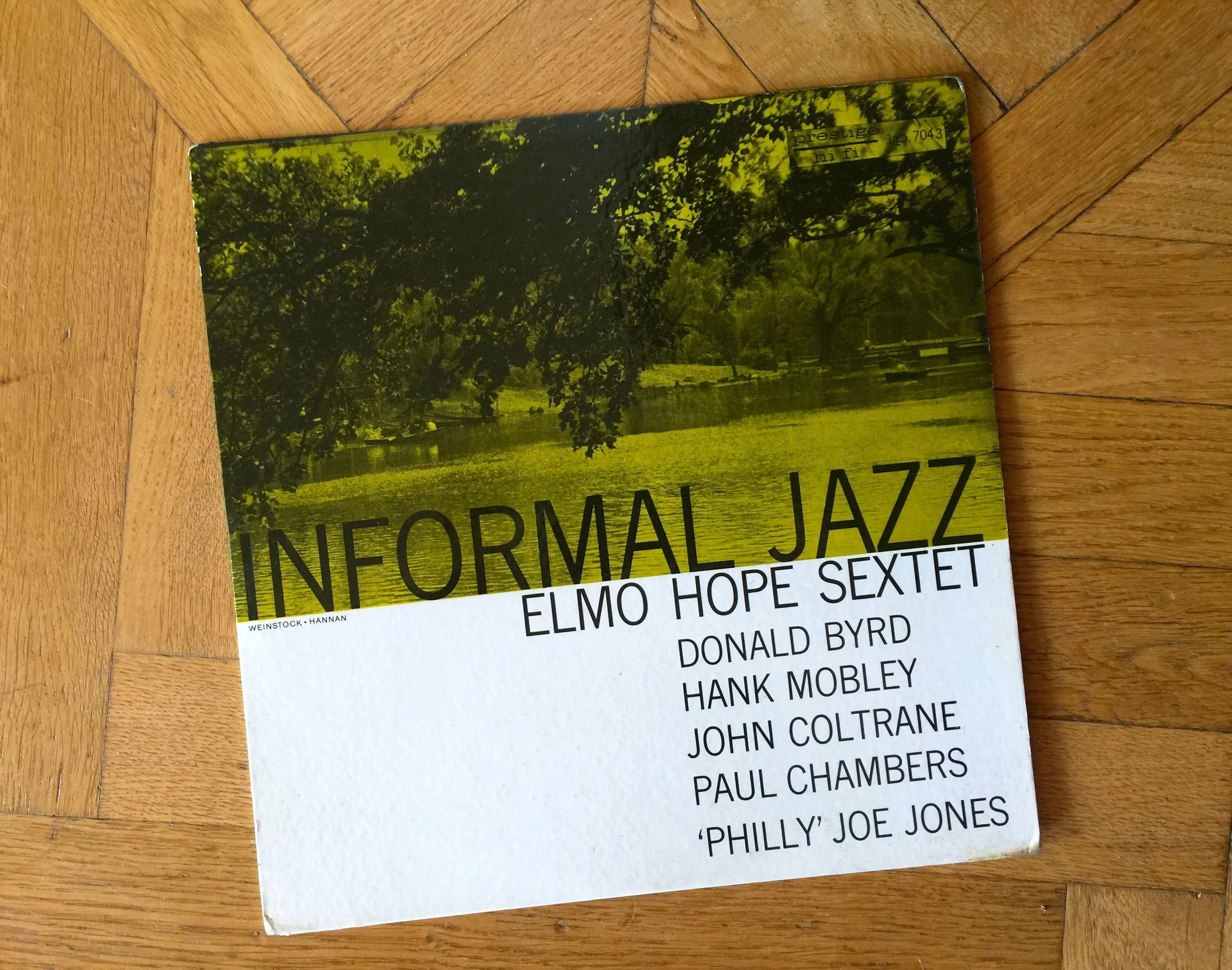 Informal Jazz by the Elmo Hope Sextet on PRLP 7043