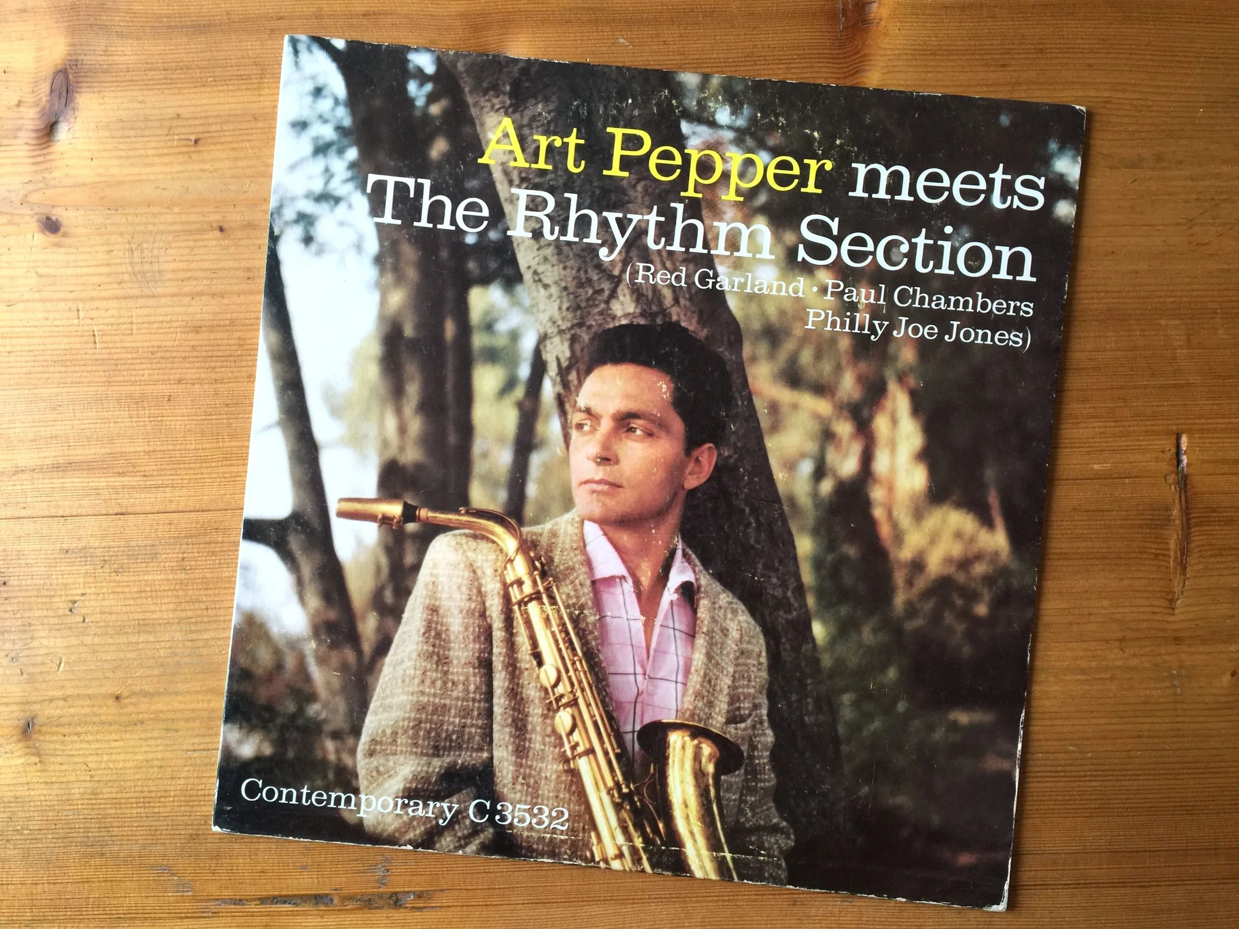 Art Pepper Meets The Rhythm Section on Contemporary C3532