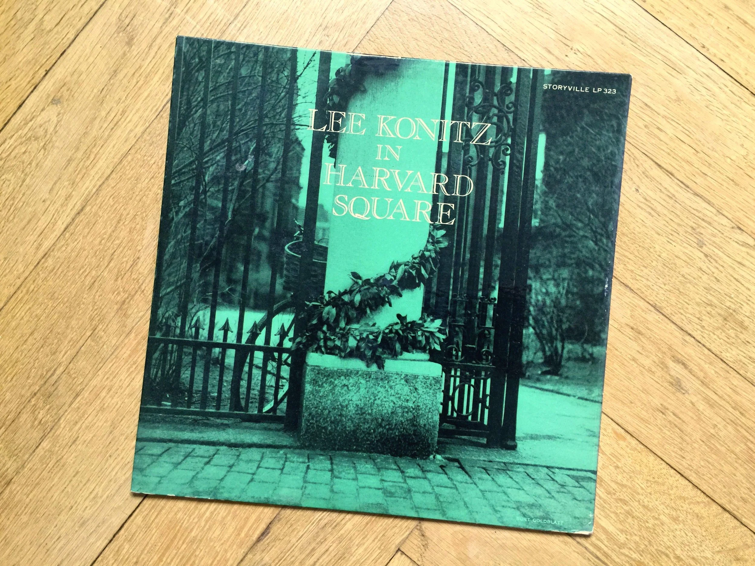 Lee Konitz in Harvard Square on Storyville LP 323