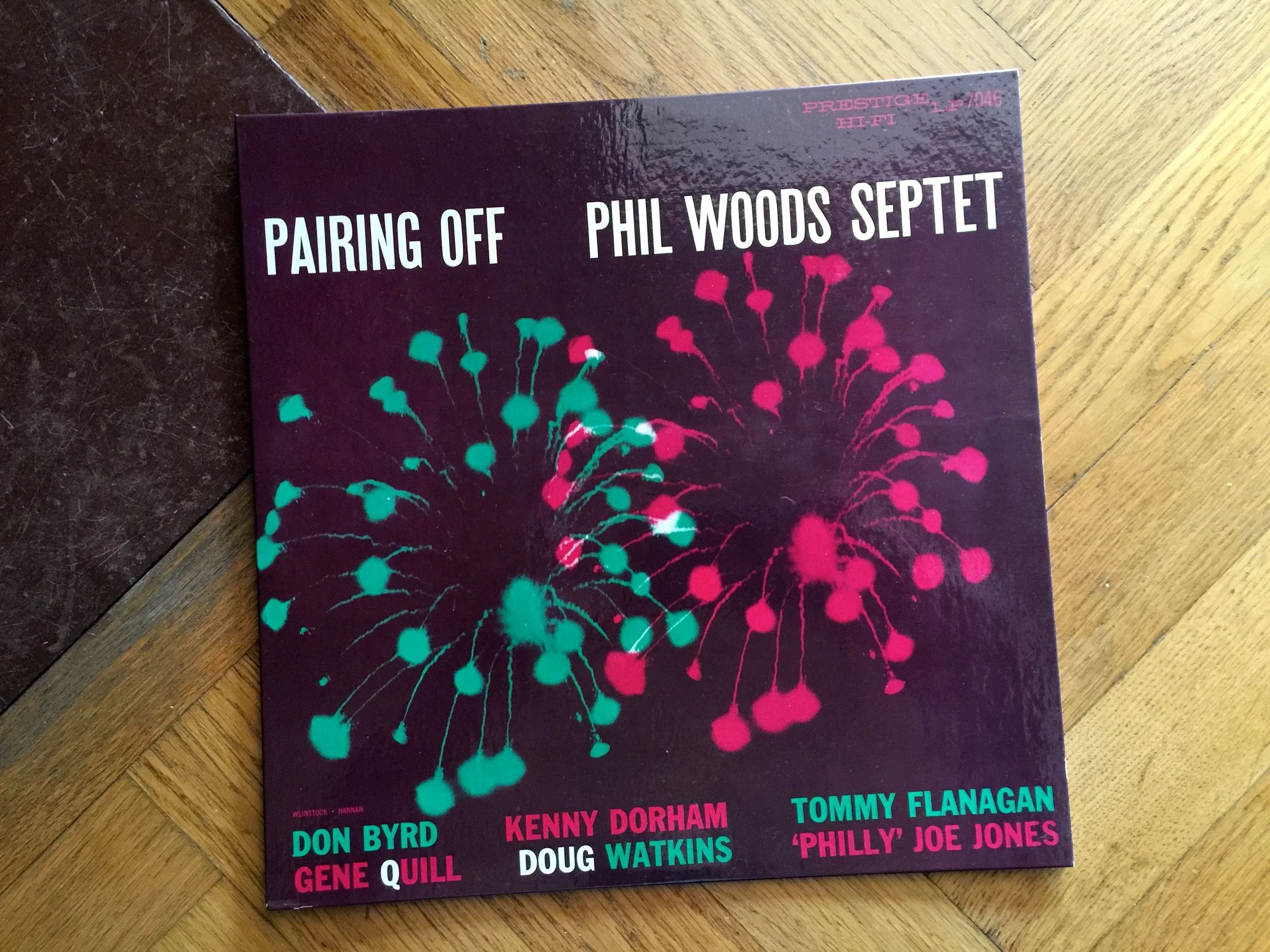 "Pairing Off" Phil Woods Septet on PRLP 7046