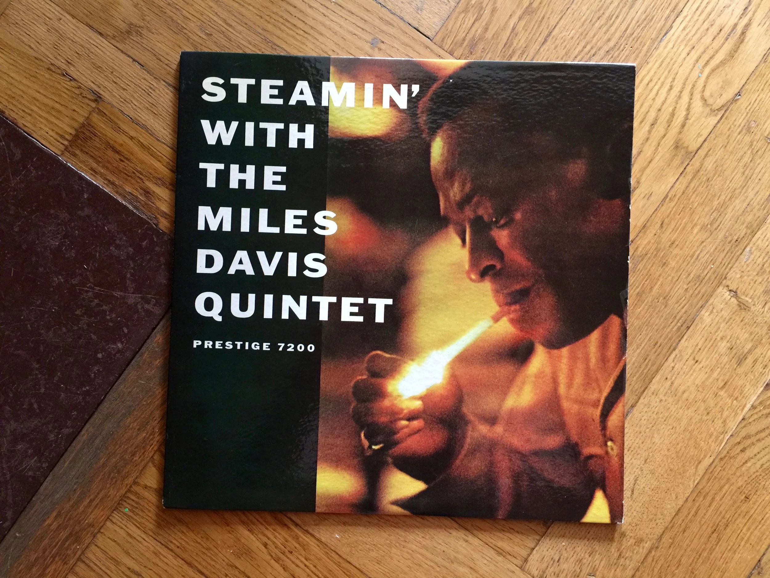 Steamin' with The Miles Davis Quintet on PRLP 7200