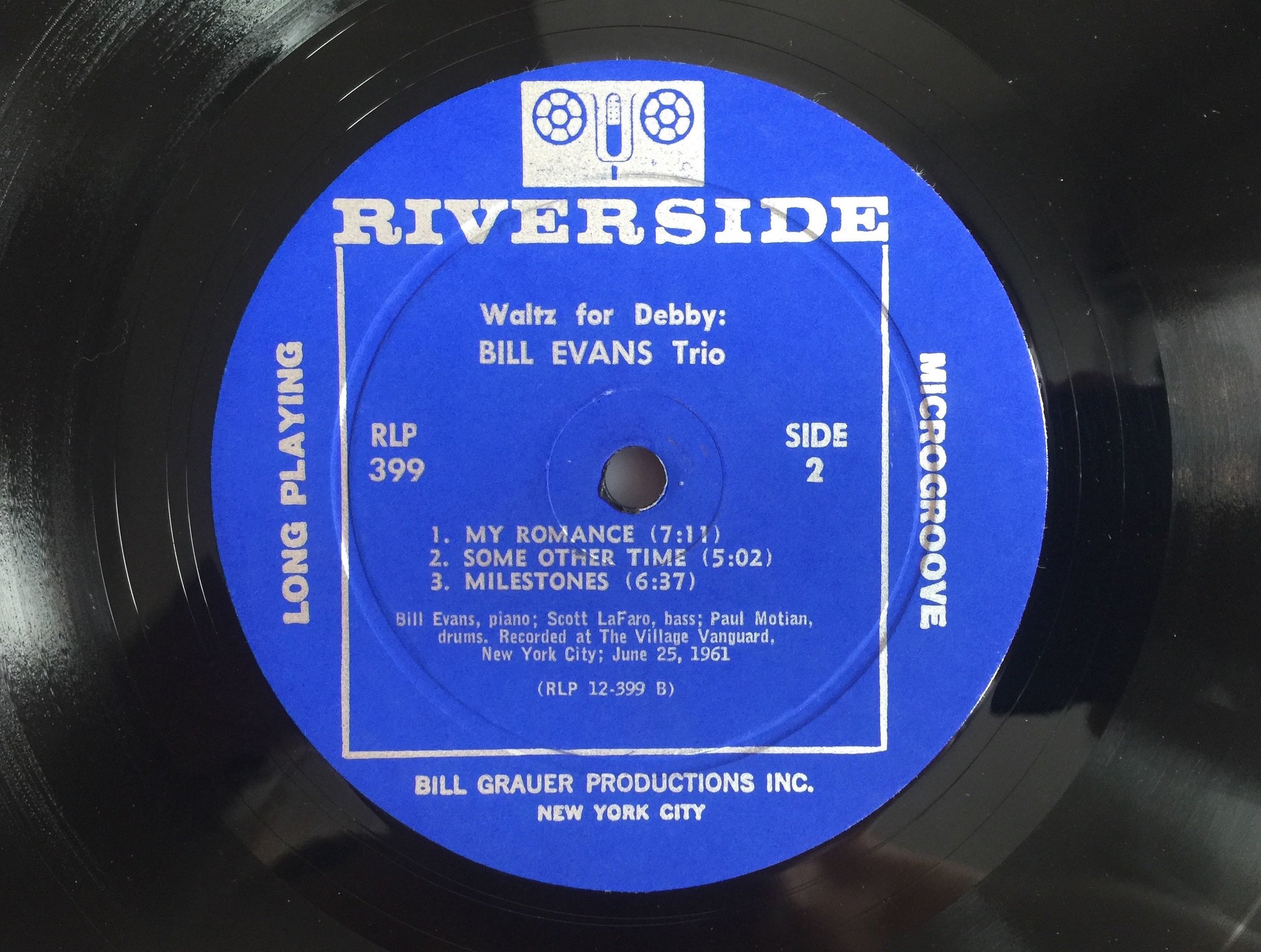 Waltz for Debby by the Bill Evans Trio on Riverside 399 — FW Rare Jazz