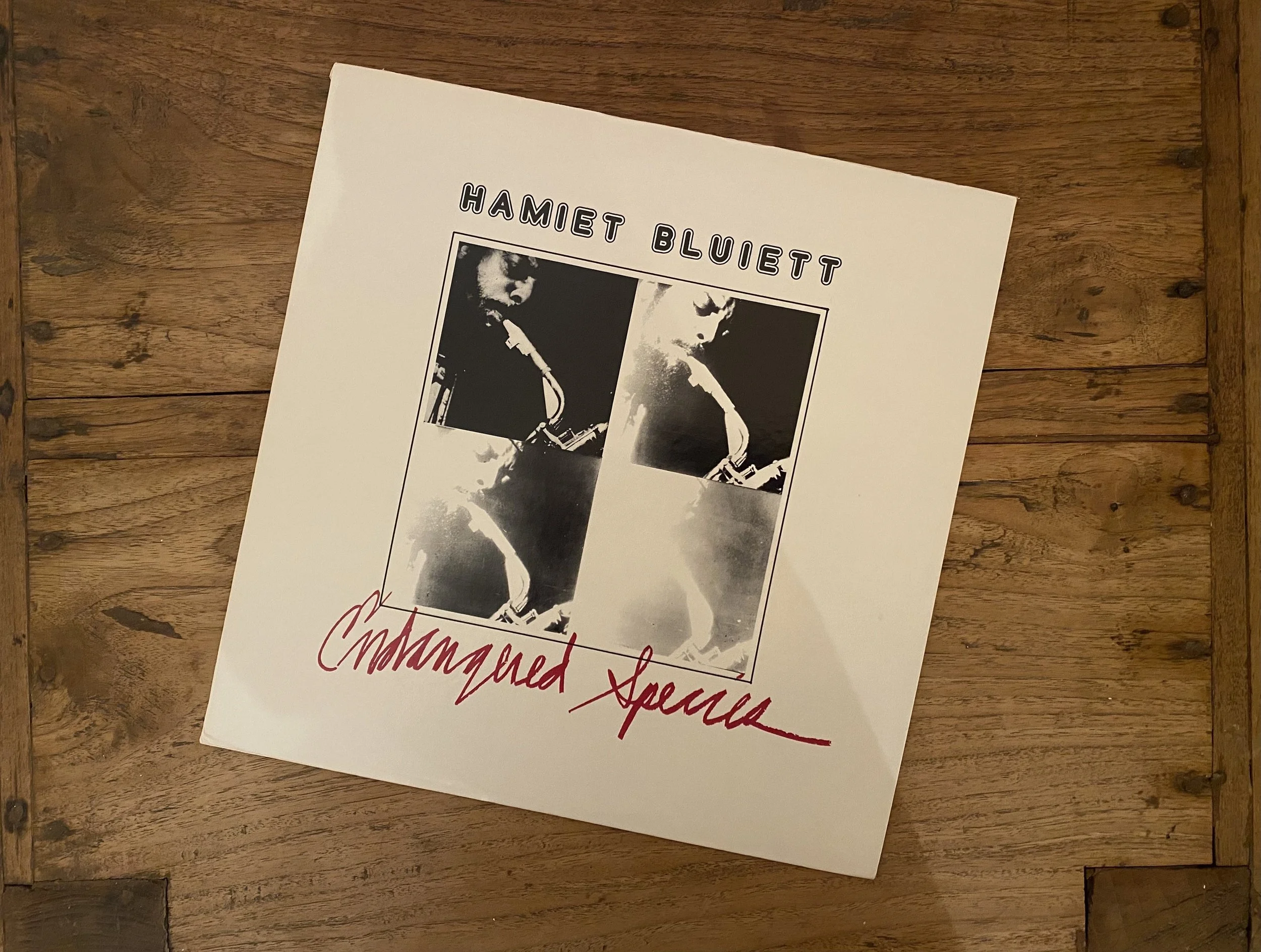 ”Endangered Species” by Hamiet Bluiett on India Navigation IN 1025