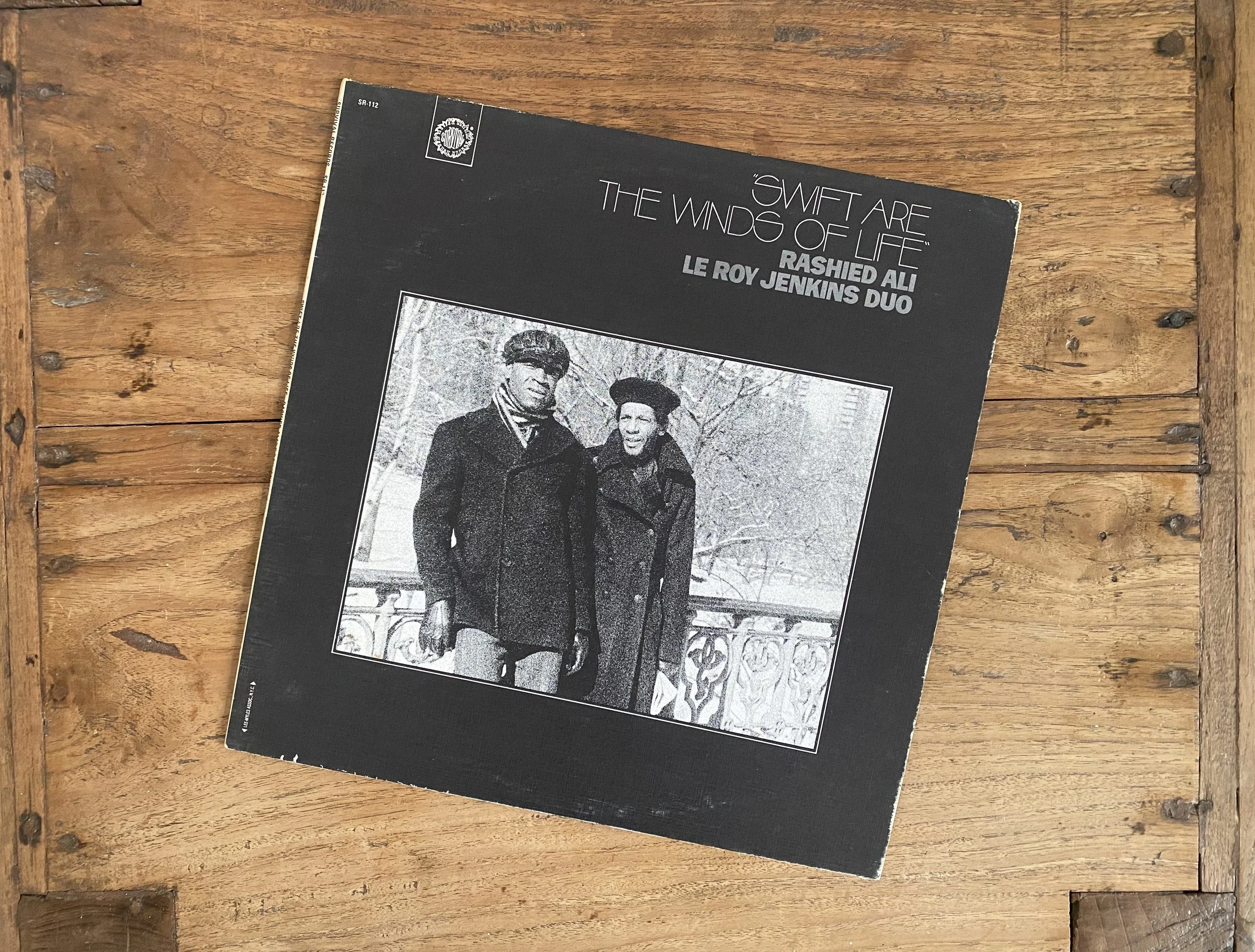 "Swift are the Winds of Life" by The Rashied Ali & Leroy Jenkins Duo on Survival SR 112