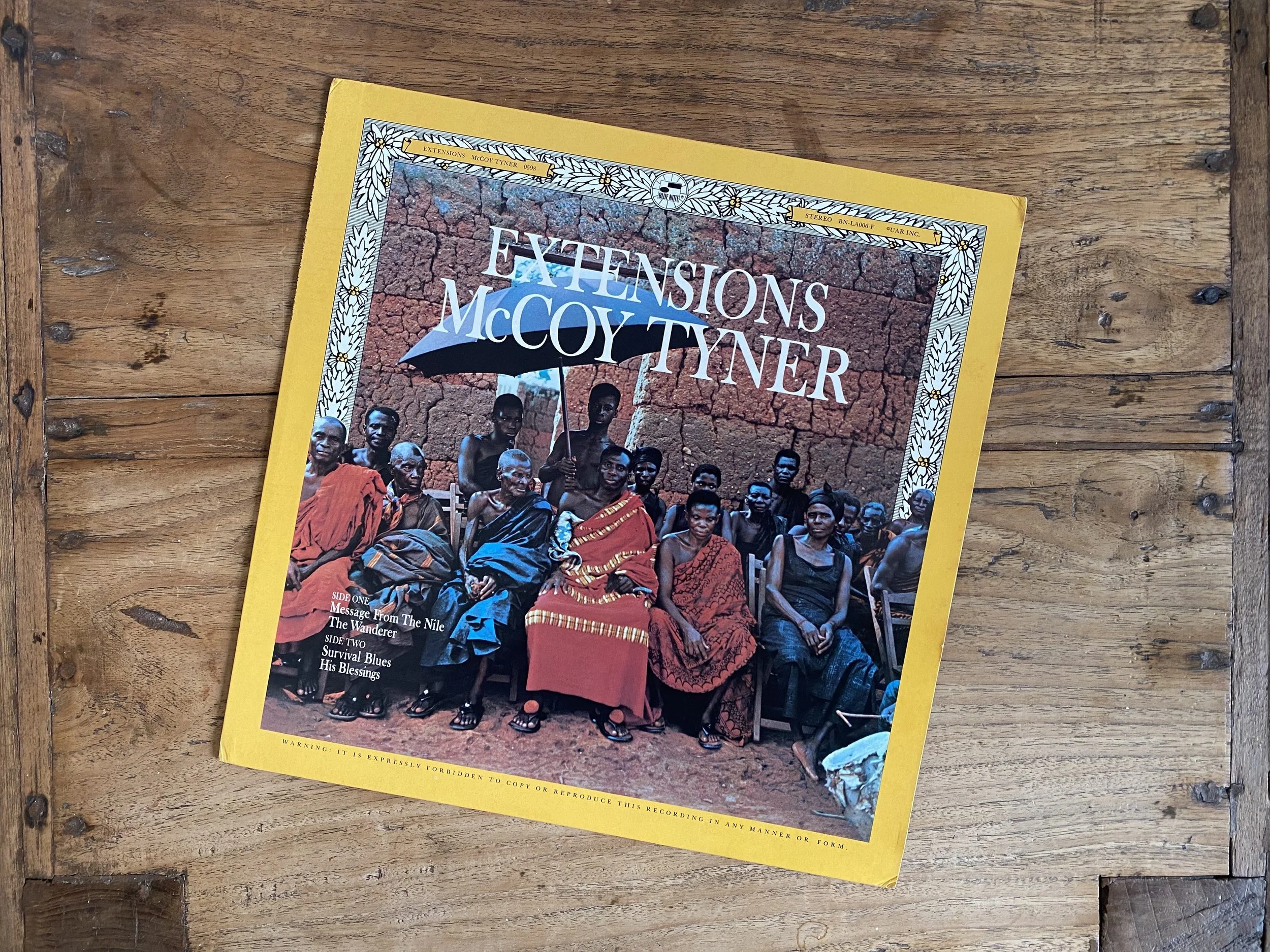 米LP McCoy Tyner Extensions (- Van Gelder) BNLA006F BLUE NOTE /00260 MCCOY TYNER - McCoy Tyner - Extensions (UHQ CD) - Blue Note