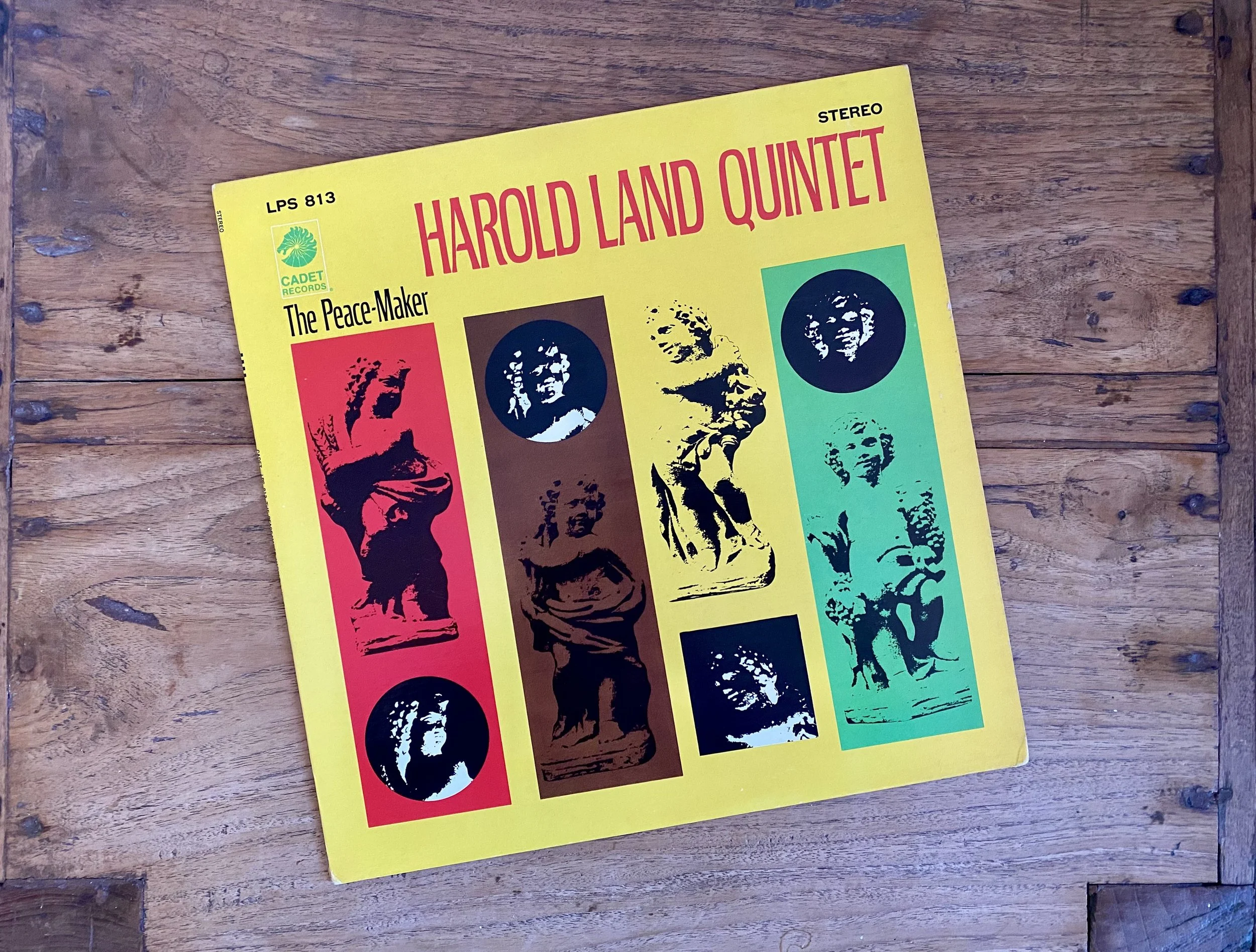 The Peace-Maker” by The Harold Land Quintet on Cadet LPS 813