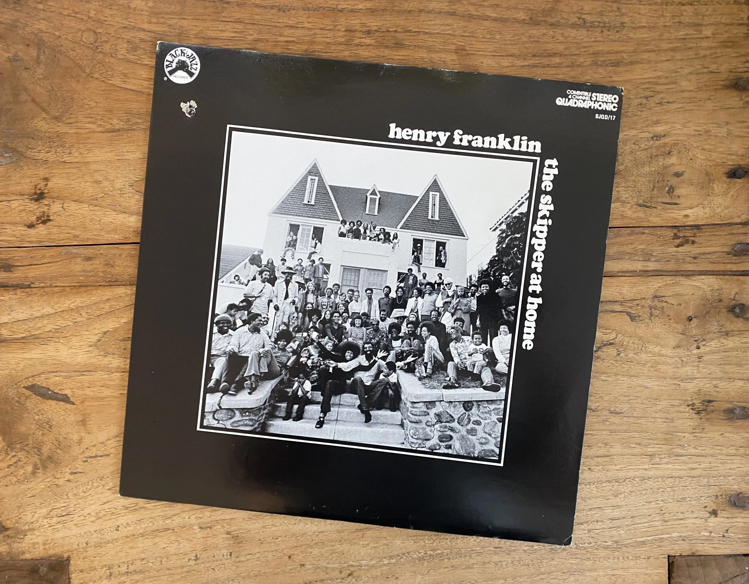 ”The Skipper at Home” by Henry Franklin on Black Jazz BJQD/17