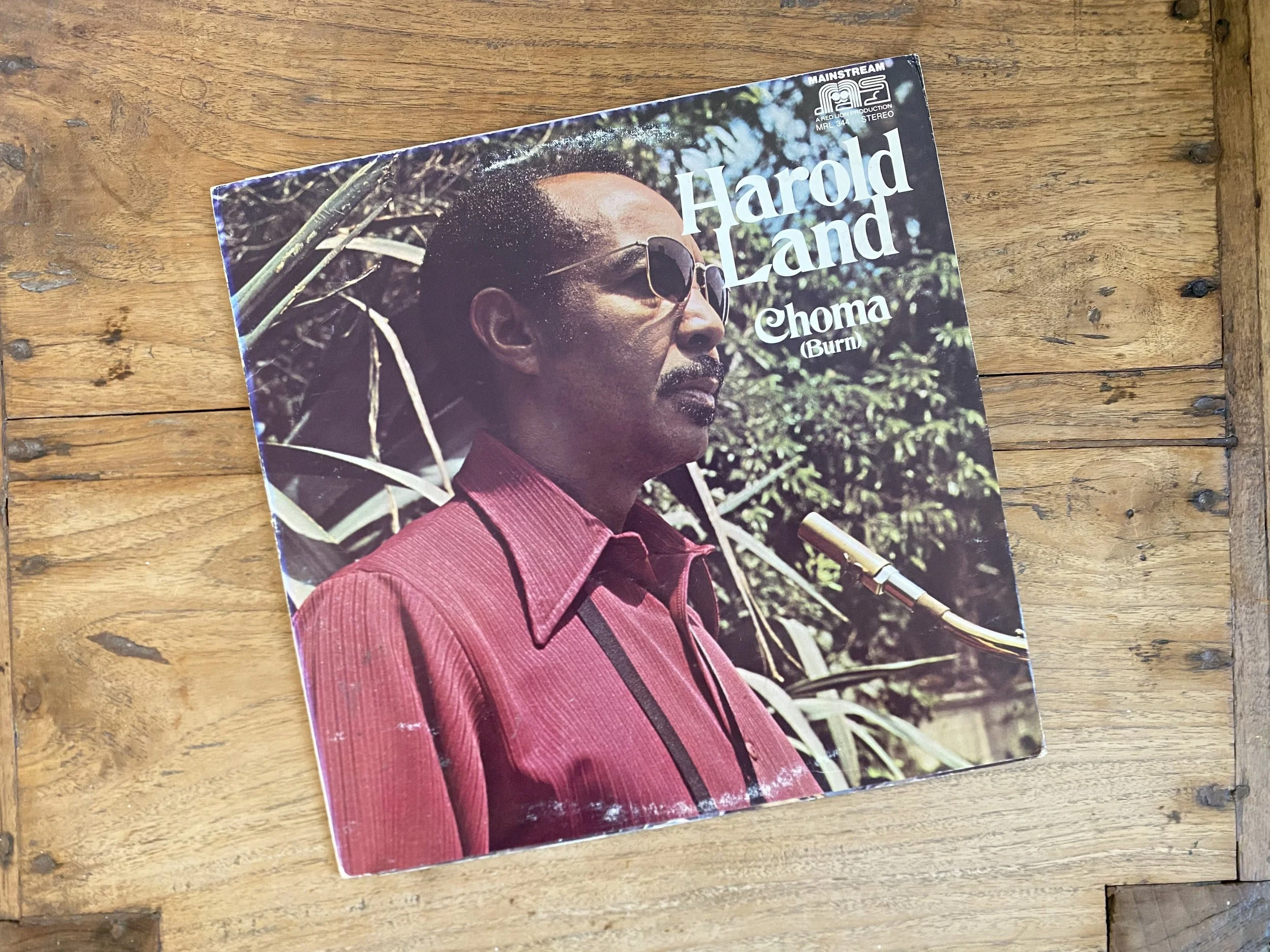 ”Choma (Burn)” by Harold Land on Mainstream MRL 344