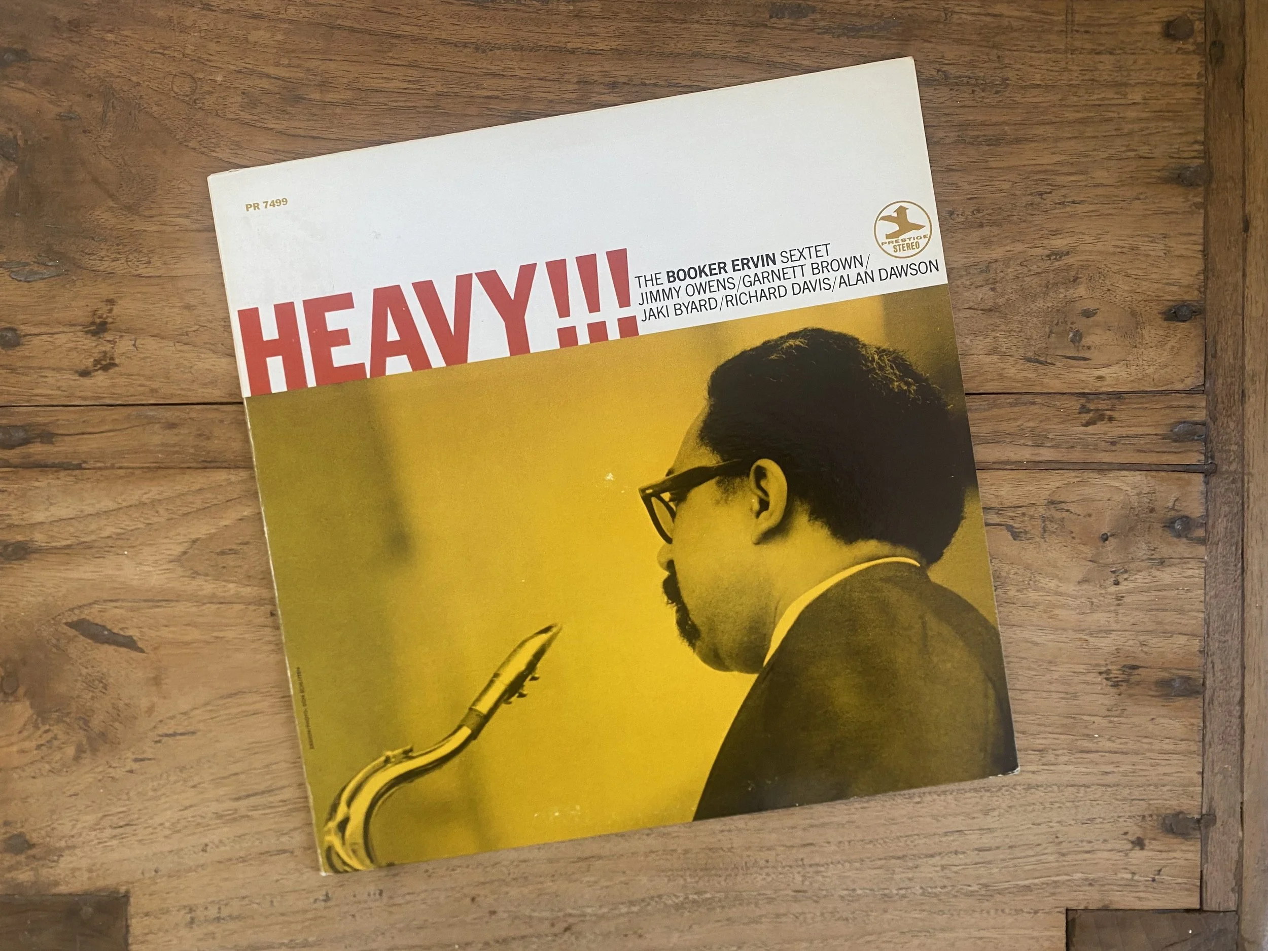 ”Heavy!!!” by The Booker Ervin Sextet on Prestige PRST 7499